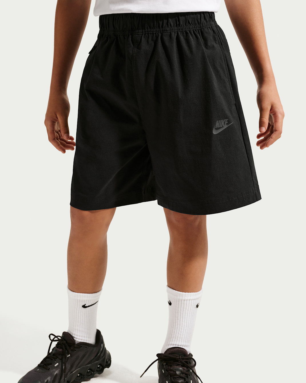 Image of Детски къс панталон NIKE B NSW TCH WVN SHORT IF2827-010- Ballistic sport, Балистик