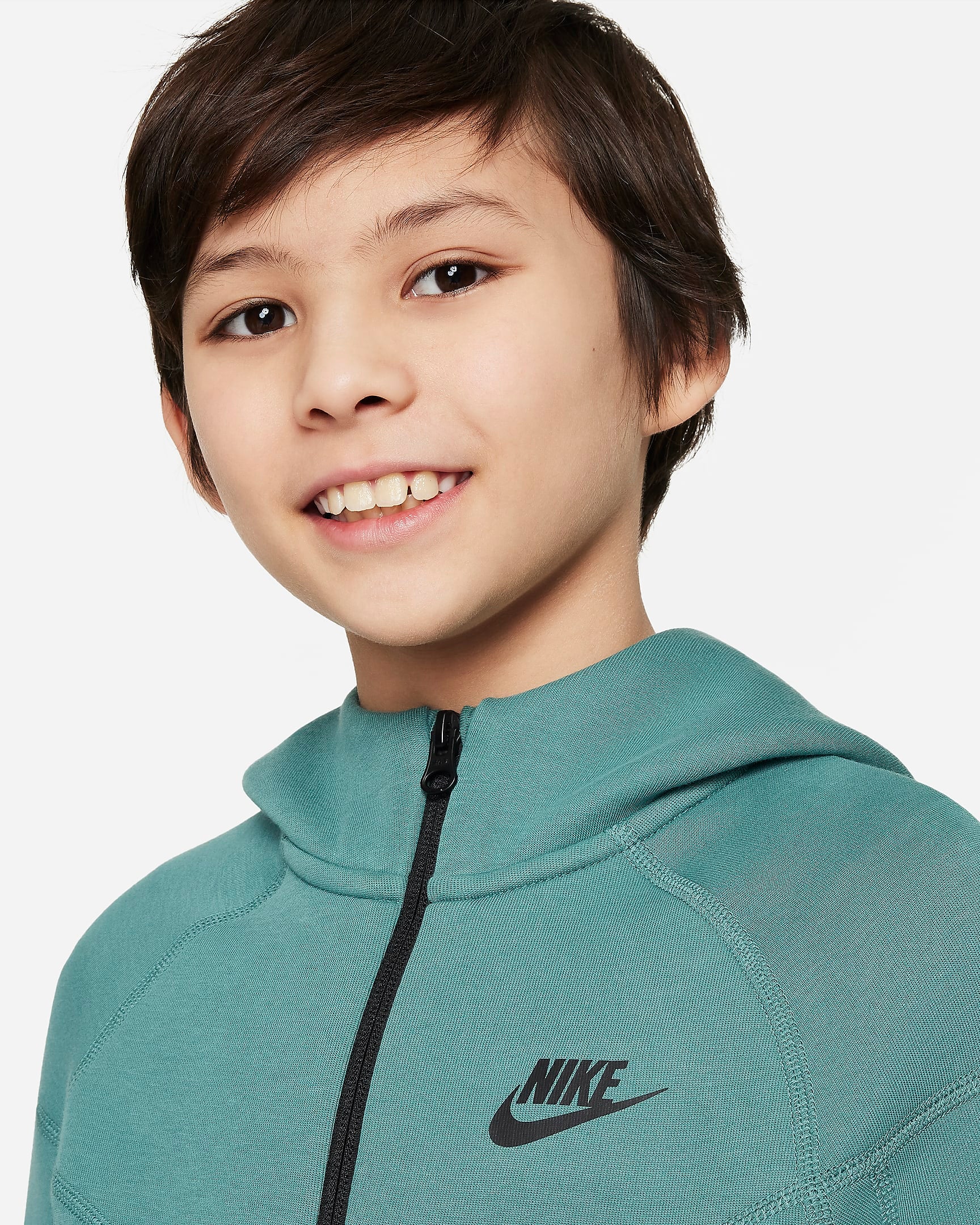 Image of Юношески Суитшърт NIKE B NSW TECH FLC FZ - Ballistic-sport