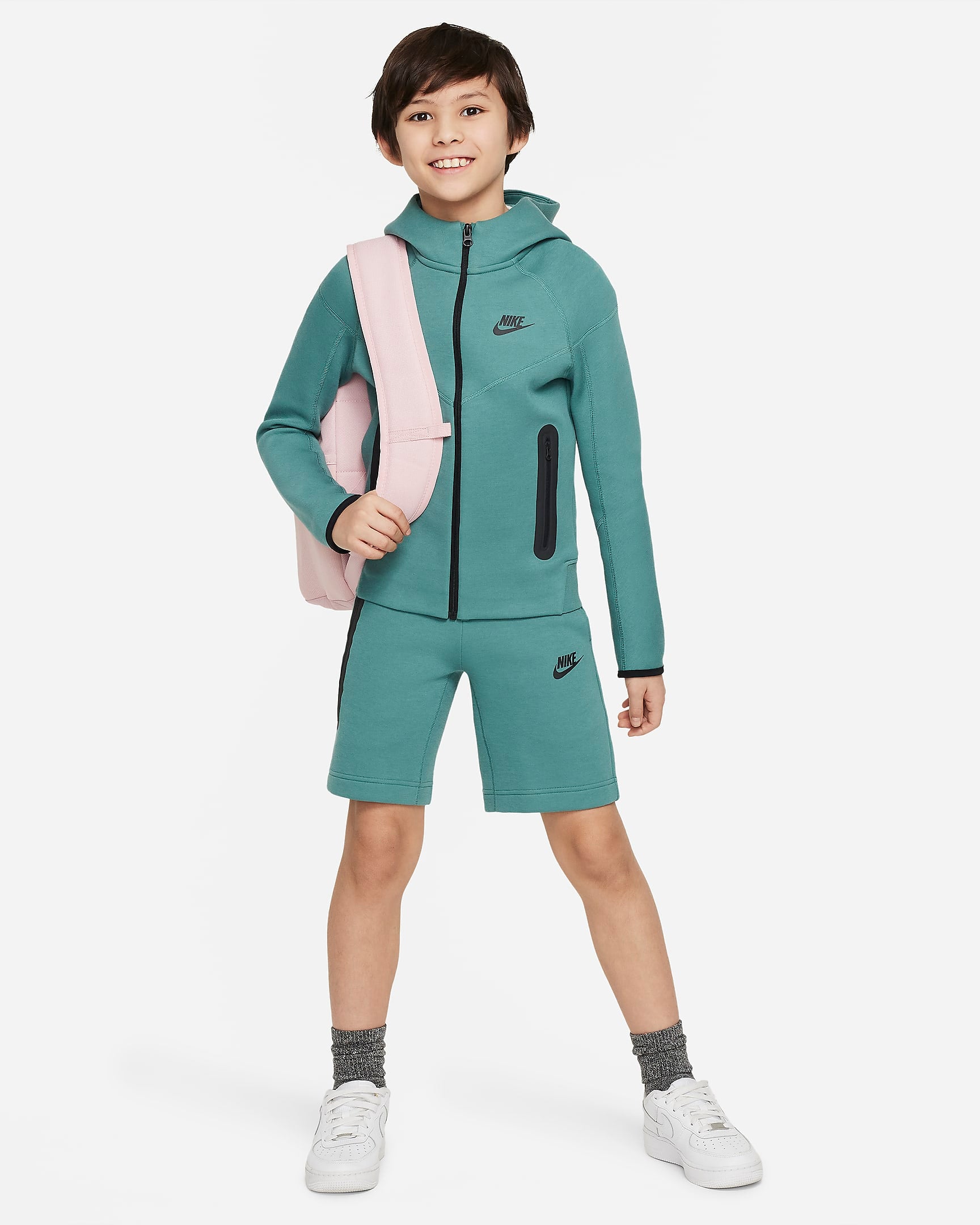 Image of Юношески Суитшърт NIKE B NSW TECH FLC FZ - Ballistic-sport