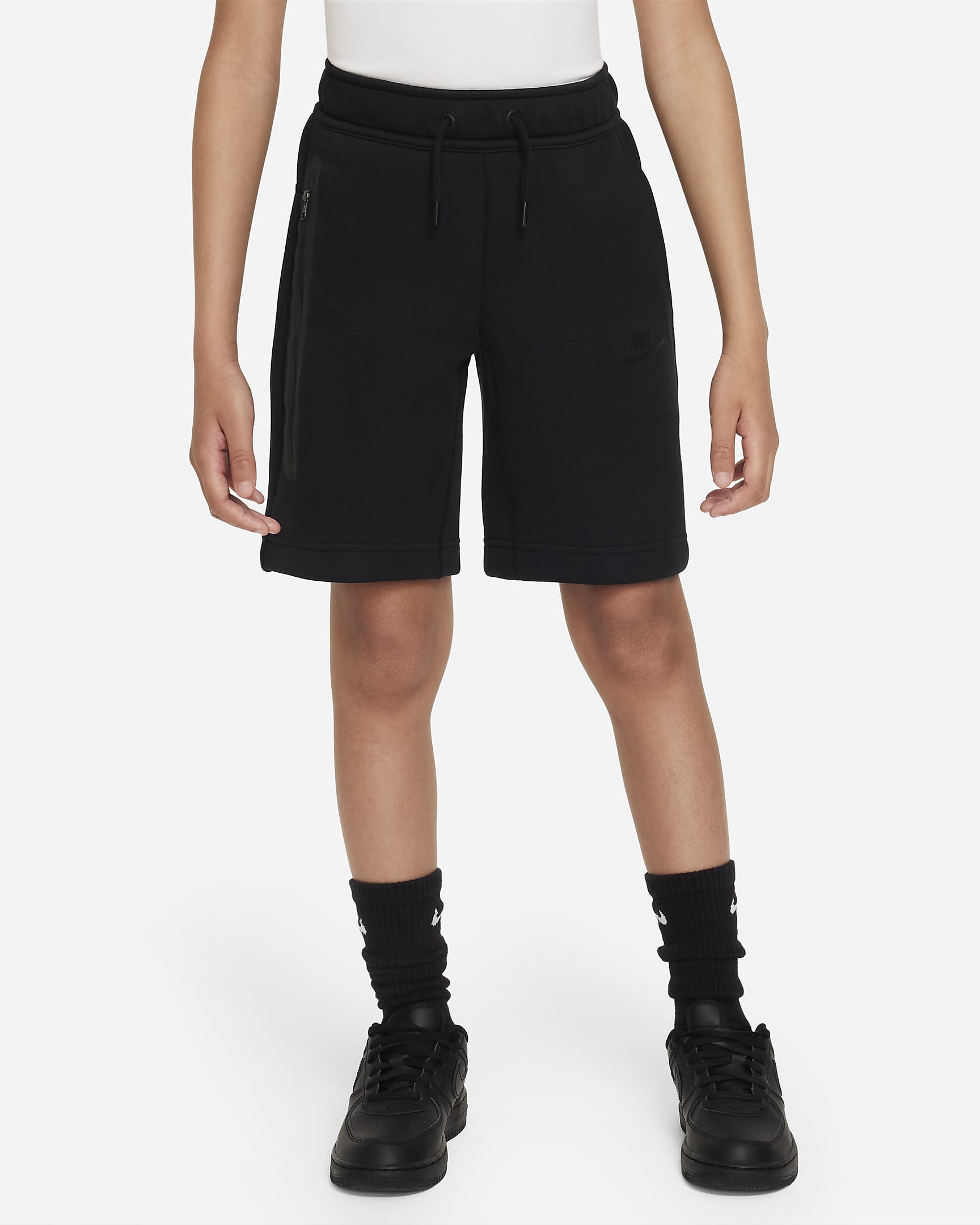 Image of Детски Къс панталон NIKE B NSW TECH FLC SHORT
