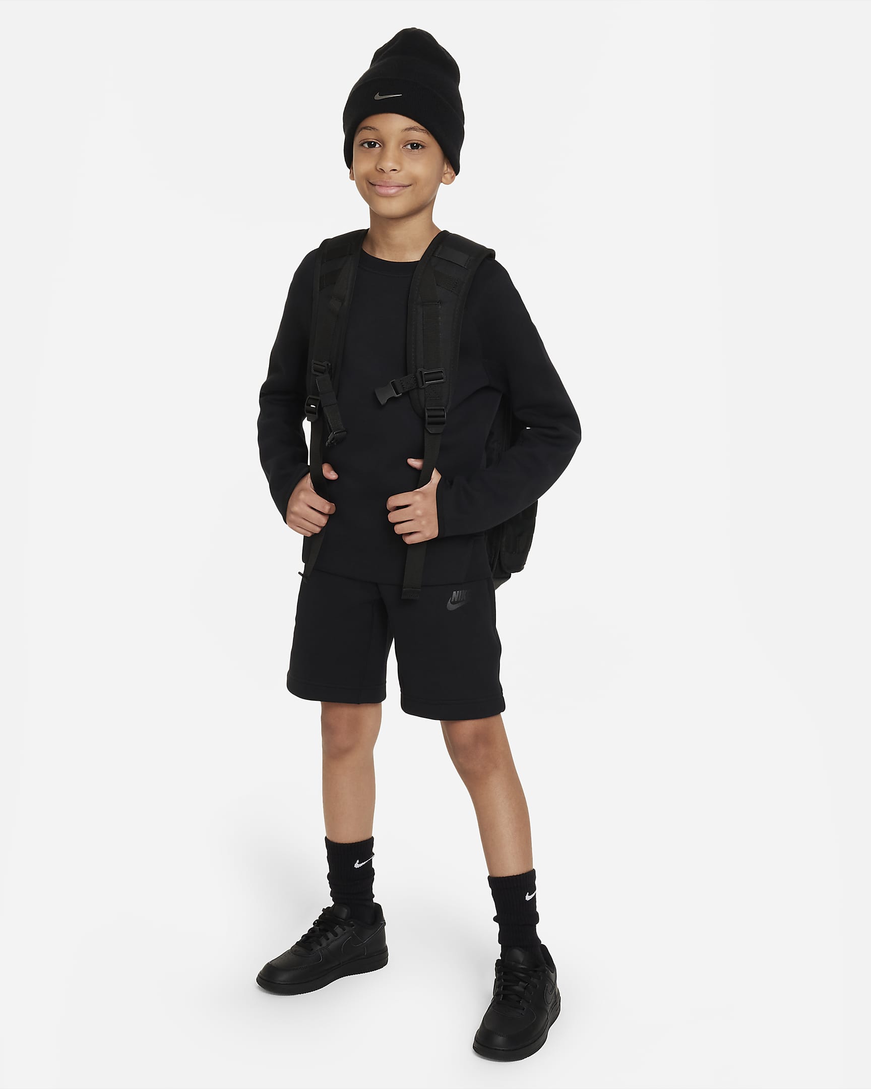Детски Къс панталон NIKE B NSW TECH FLC SHORT