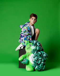 Image of Children's Sweatshirt SPRAYGROUND CAMO 100 BACKPACK IN CREW