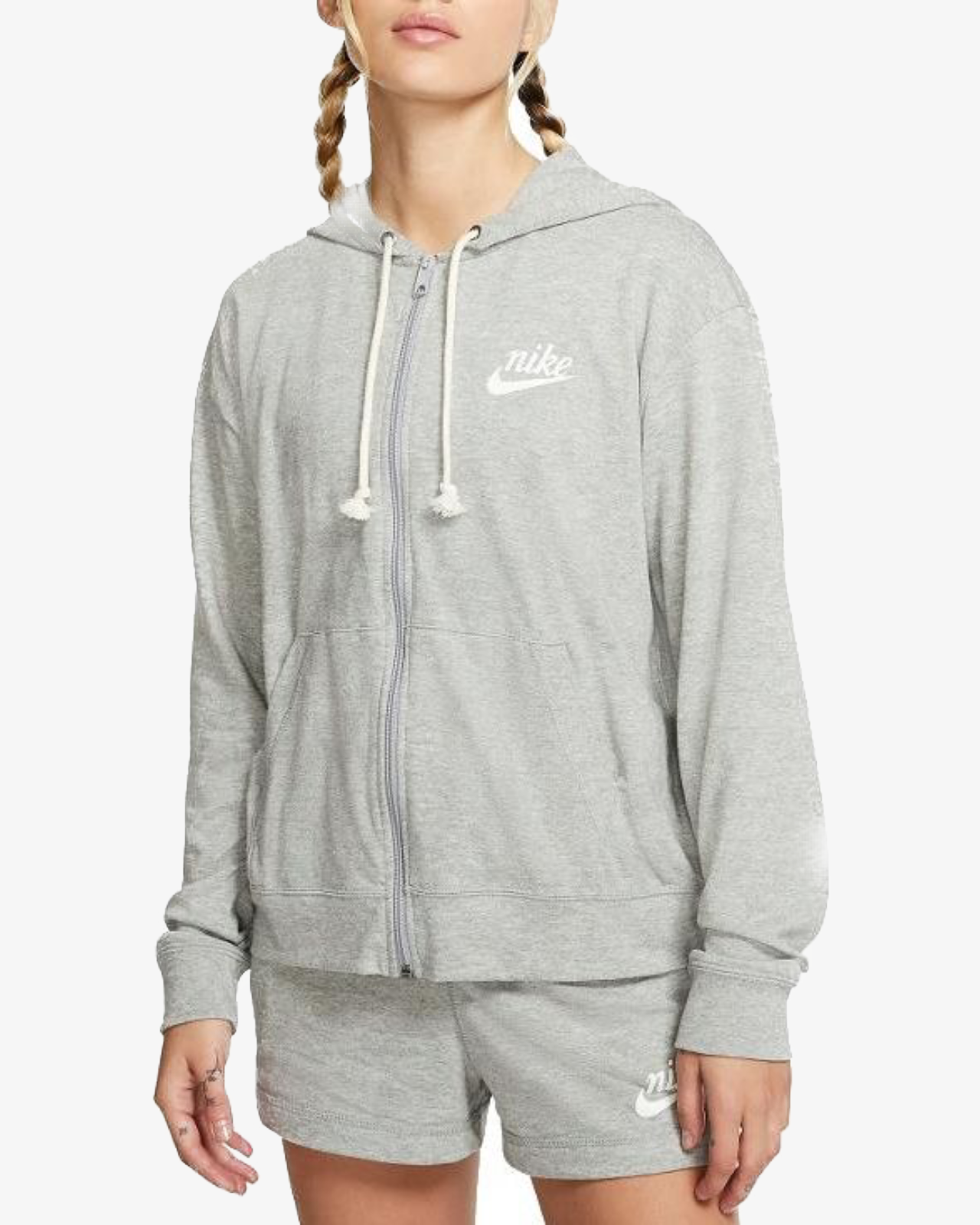 Дамски Суитшърт W NSW GYM VNTG HOODIE FZ
