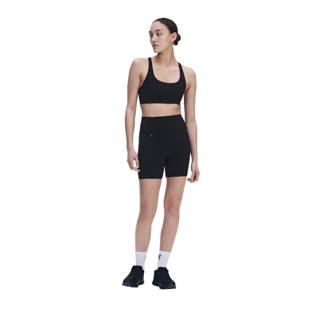 Image of Дамски Къс панталон On Studio Tights Short 6 – Black – изглед 8