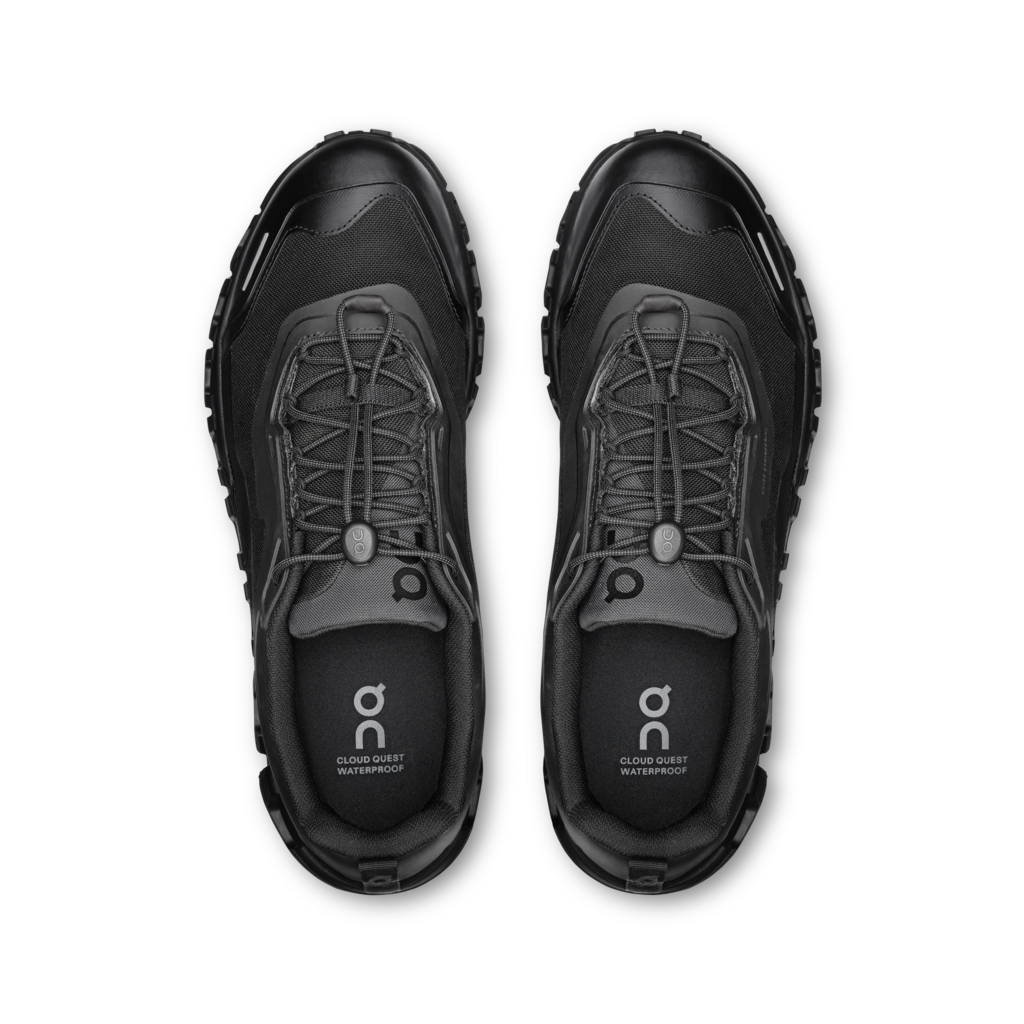 Image of Мъжки маратонки On Cloud 6 Geo WP – Black / Black – изглед 5