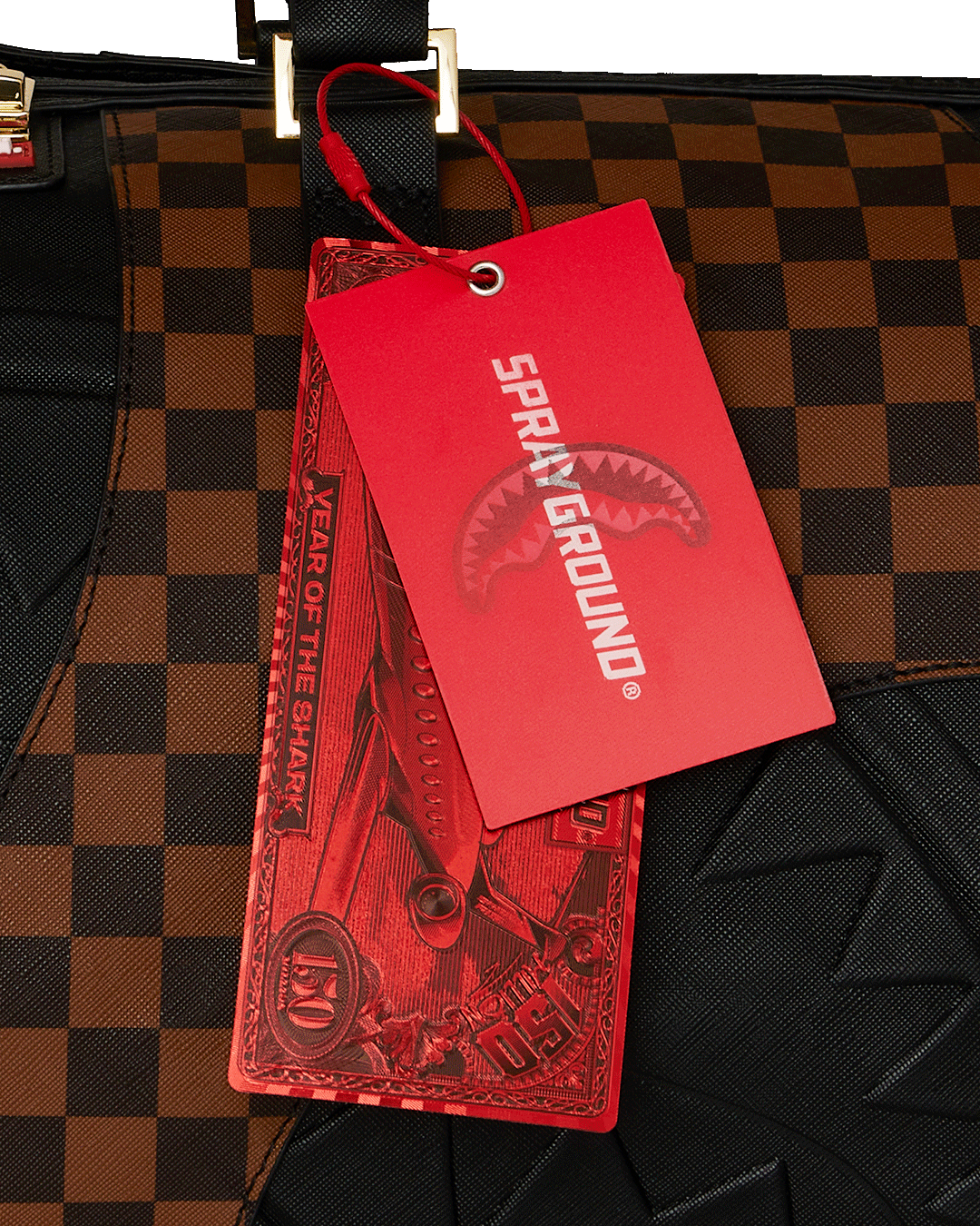 Image of Унисекс Чанта SPRAYGROUND JETSTREAM BROWN DUFFLE