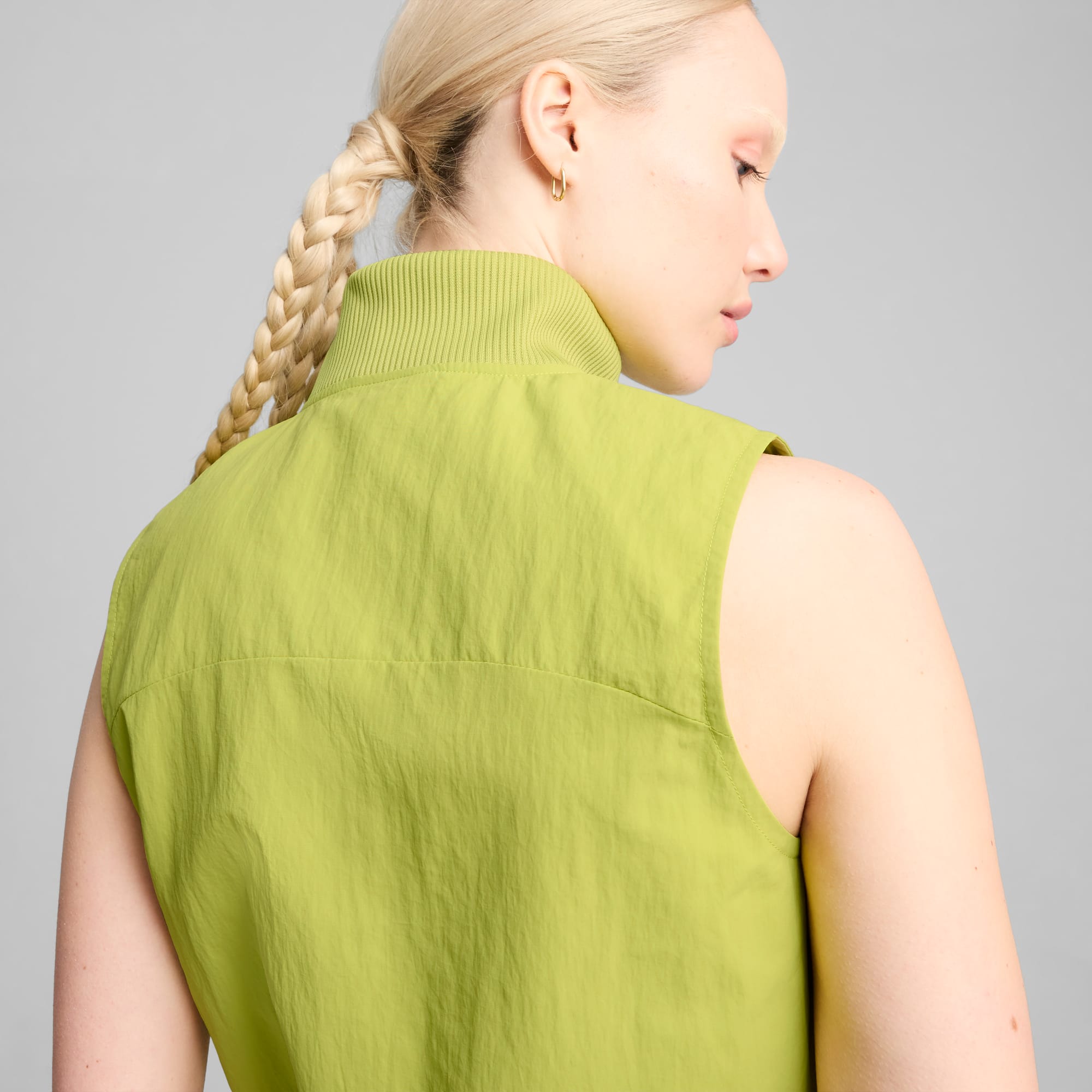 Image of Women's Vest PUMA DARE TO Full-Zip Woven Vest