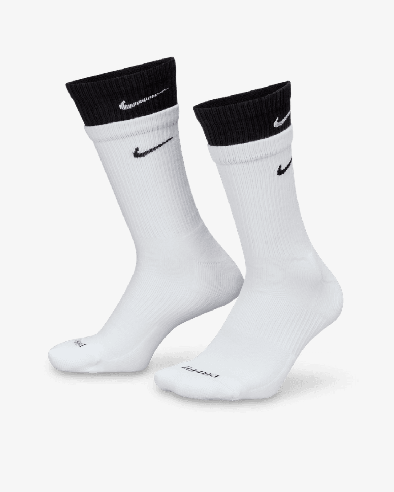 Image of Унисекс Чорапи NIKE U NK EVERYDAY PLUS CUSH CREW 1 PR - 144 DOUBLE SOCK