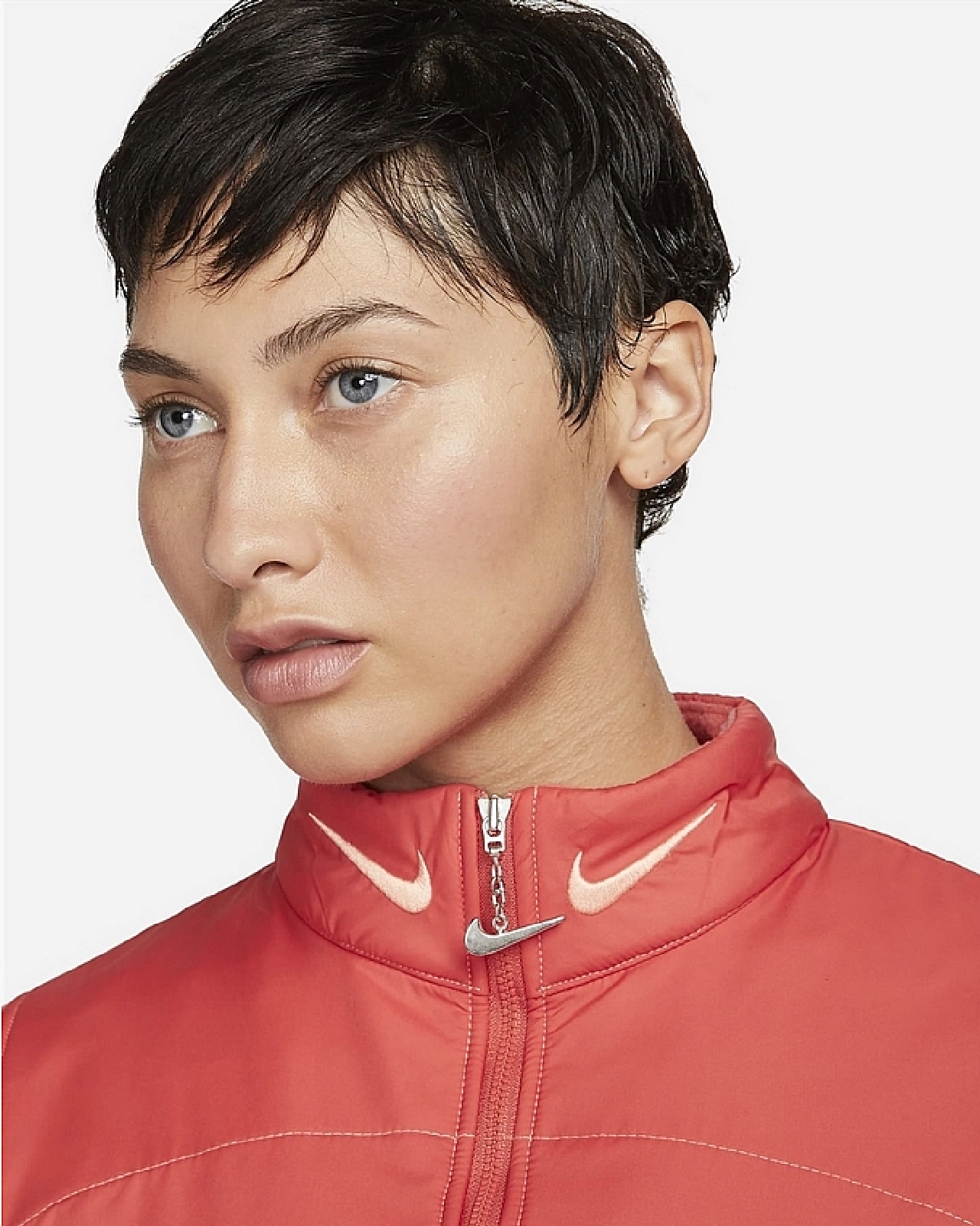 Image of Дамско яке NIKE W NSW SWSH PLSH GX QZ LS TOP - Ballistic-sport
