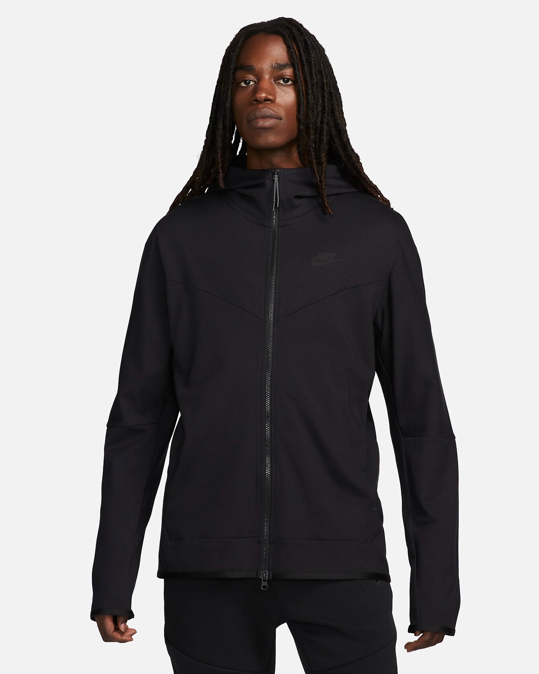 Мъжки Суитшърт NIKE M NK TCH FZ LGHTWHT - Ballistic-sport