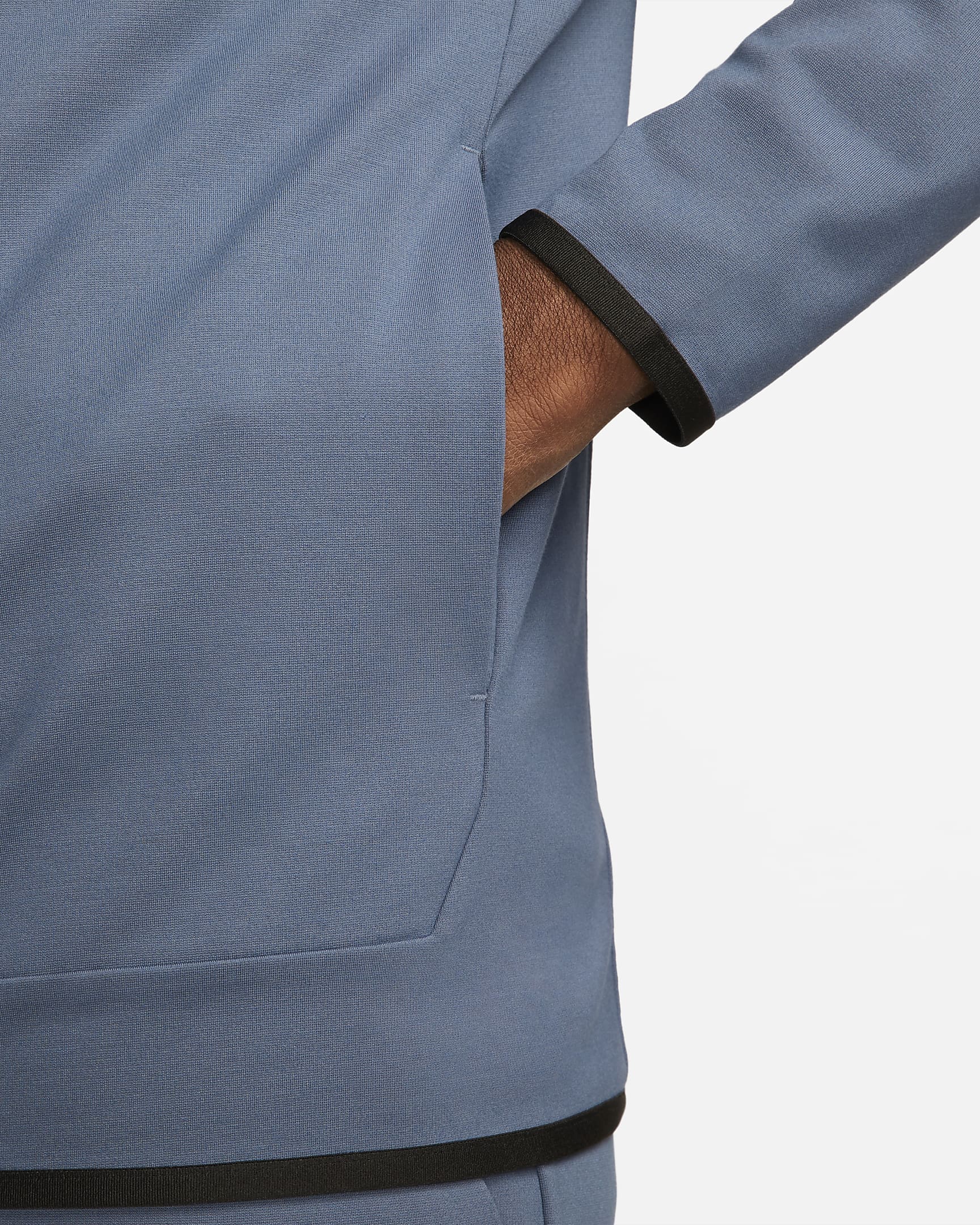 Image of Мъжки Суитшърт NIKE M NK TCH FZ LGHTWHT - Ballistic-sport