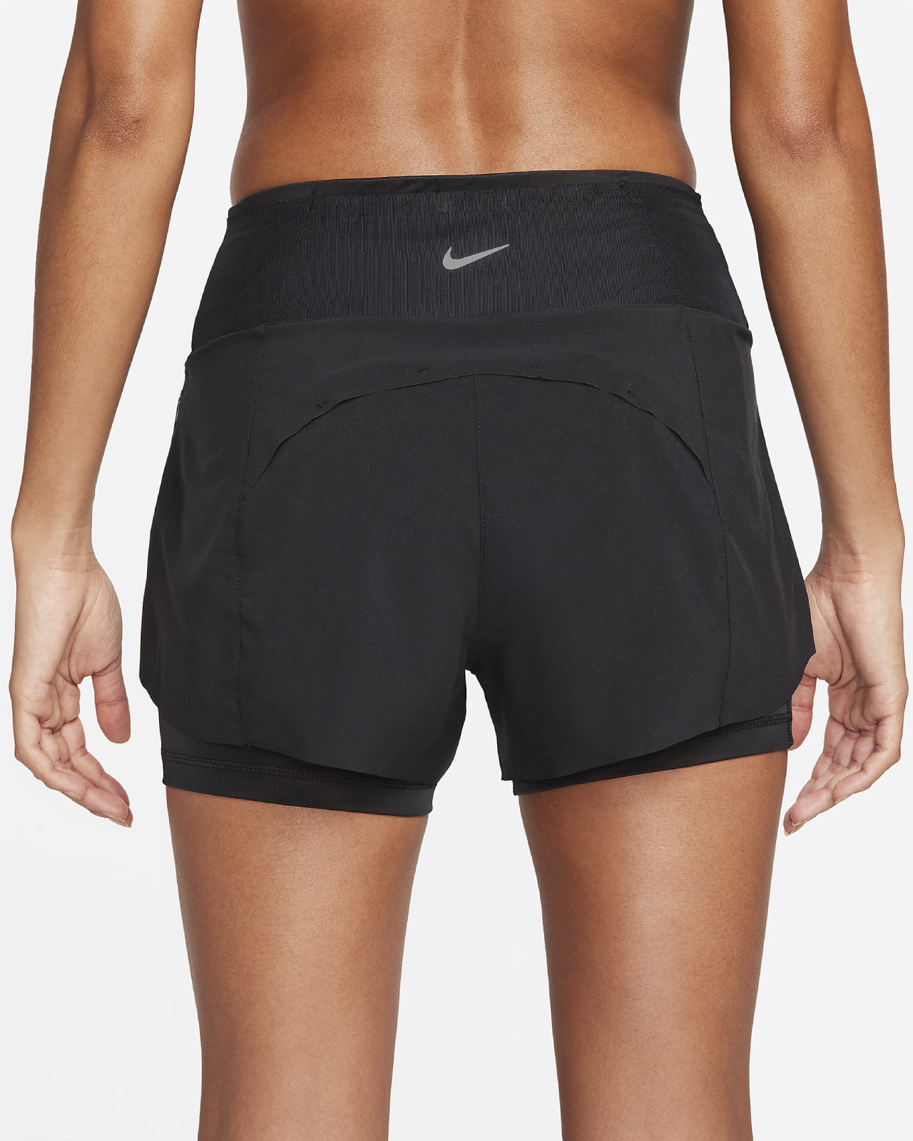 Image of Дамски Къс панталон NIKE W NK SWIFT DF MR 3IN 2N1 SHORT - Ballistic-sport