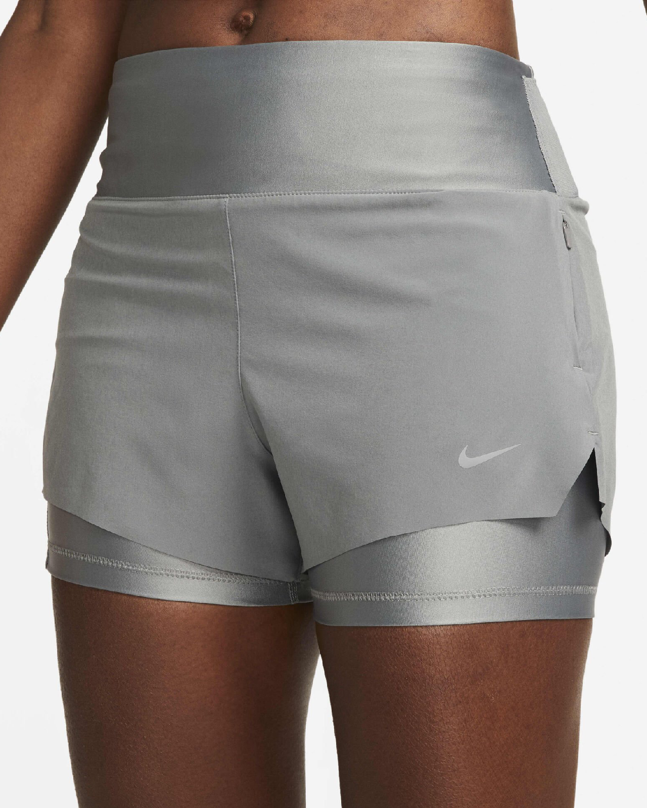 Дамски Къс панталон NIKE W NK SWIFT DF MR 3IN 2N1 SHORT - Ballistic-sport