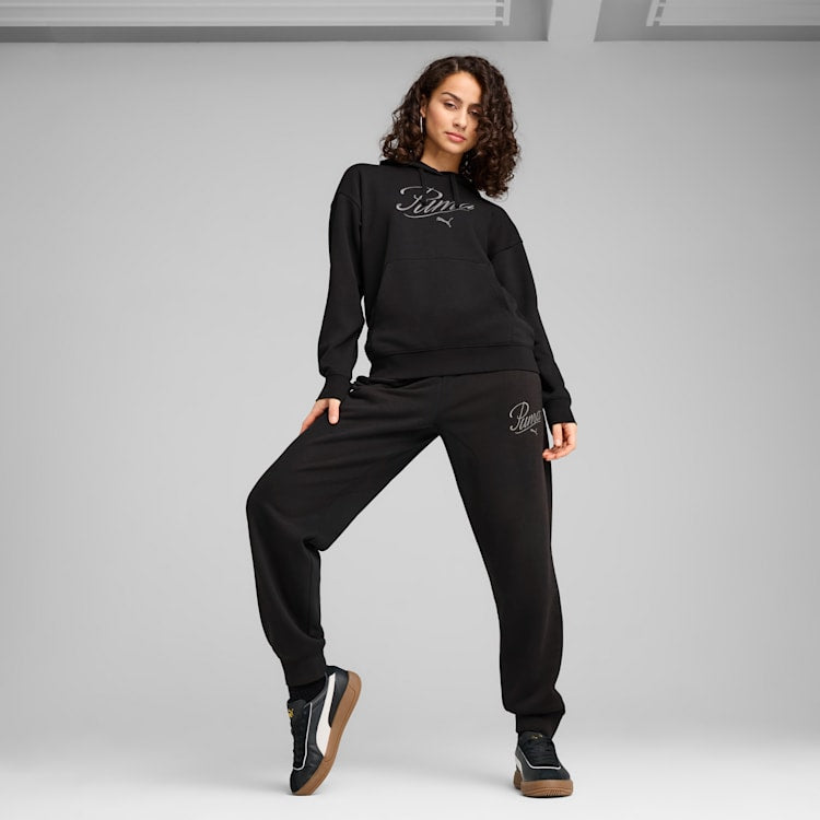 Дамски Суитшърт PUMA ESS SCRIPT Hoodie TR