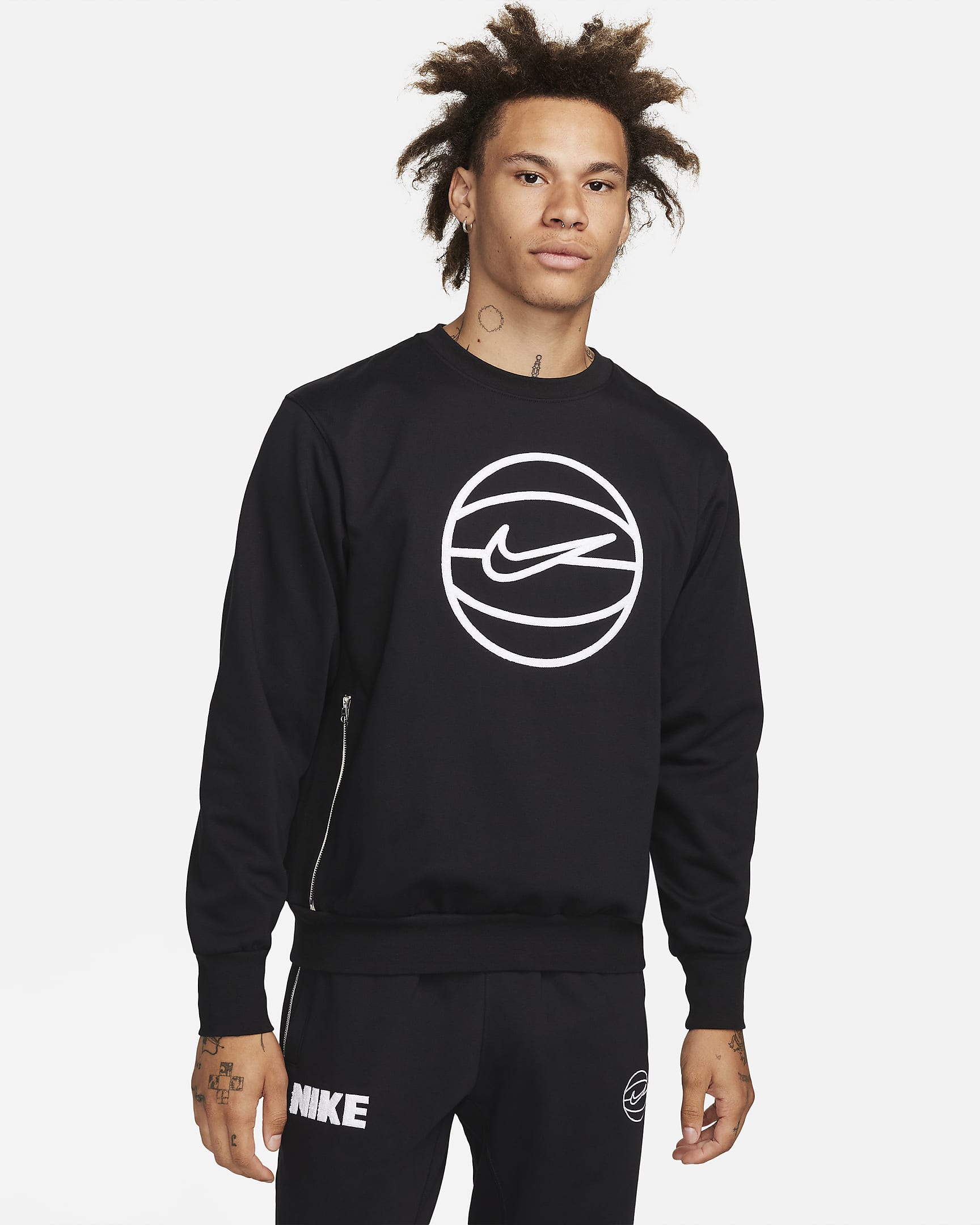 Men's Sweatshirt NIKE M NK DF STD ISS BRSH CREW NAOS