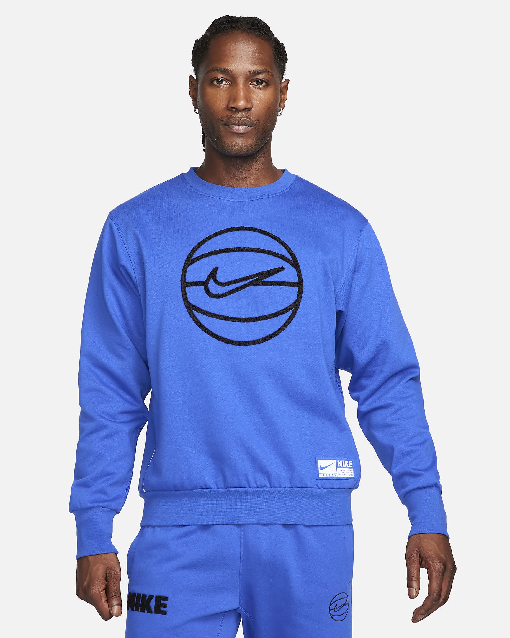 Men's Sweatshirt NIKE M NK DF STD ISS BRSH CREW NAOS