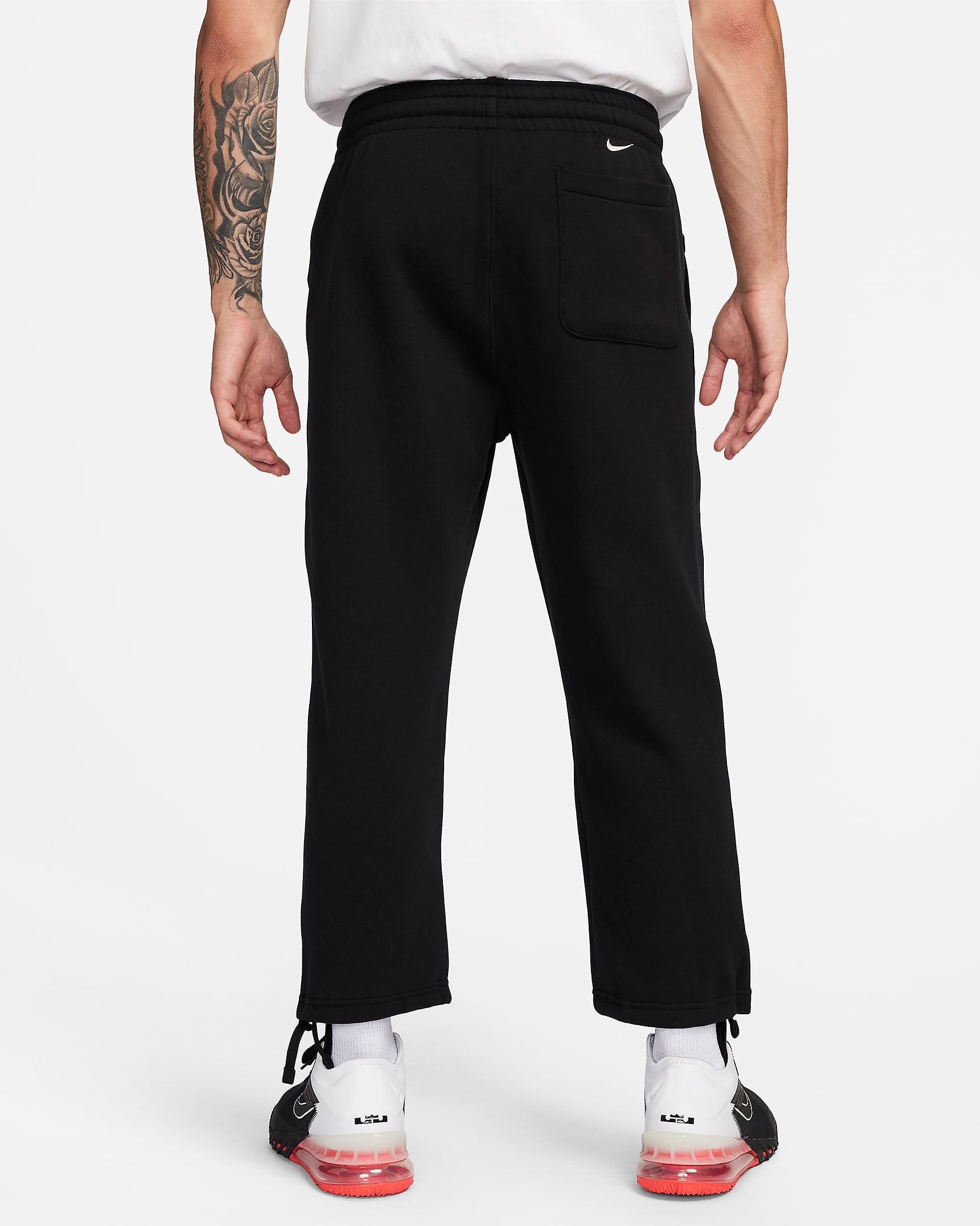 Image of Мъжки Панталон NIKE LJ M NK OPEN HEM BRSH FLC PANT - Ballistic-sport