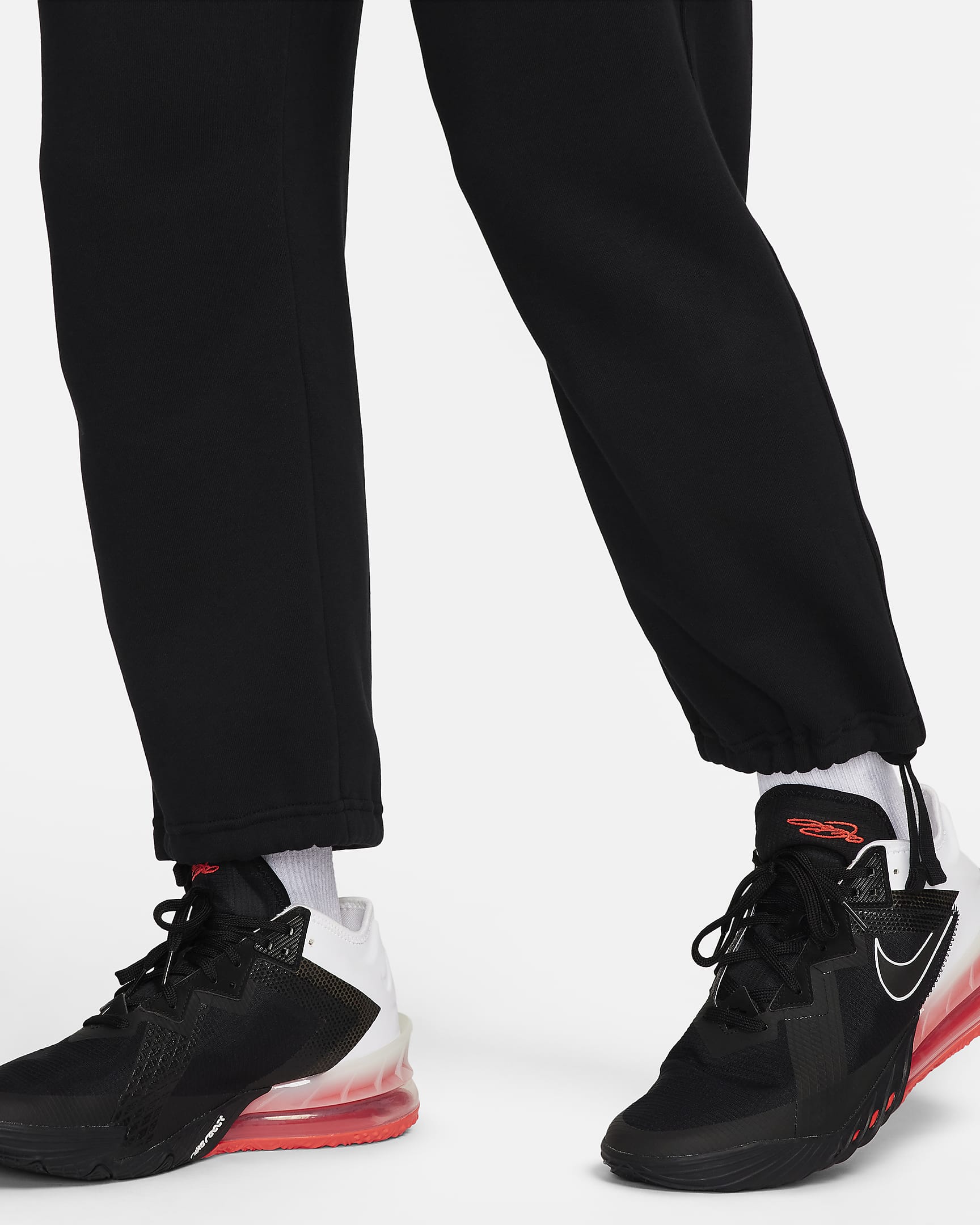 Image of Мъжки Панталон NIKE LJ M NK OPEN HEM BRSH FLC PANT - Ballistic-sport