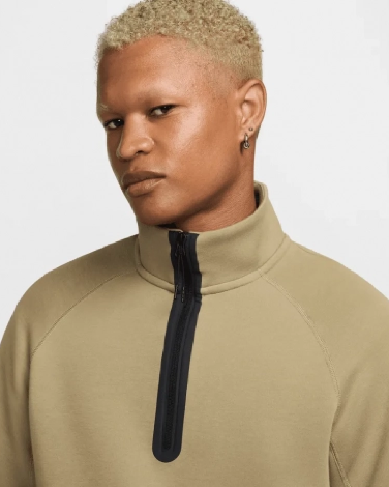 Image of Мъжки Суитшърт NIKE M NK TCH FLC HZ TOP - Ballistic-sport