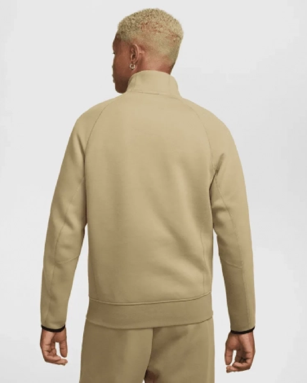 Image of Мъжки Суитшърт NIKE M NK TCH FLC HZ TOP - Ballistic-sport