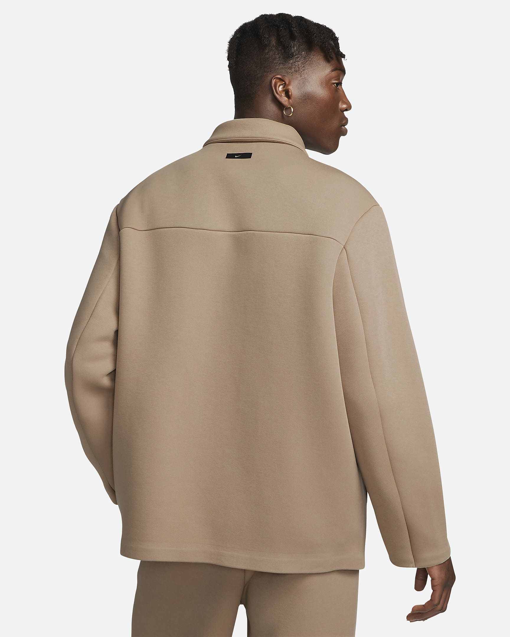 Image of Мъжко Яке NIKE M NK TCH FLC REIMAGINE SHACKET - Ballistic-sport