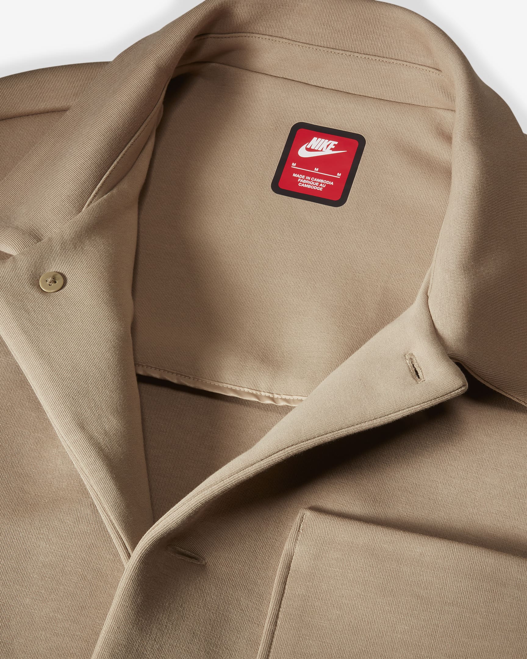 Image of Мъжко Яке NIKE M NK TCH FLC REIMAGINE SHACKET - Ballistic-sport