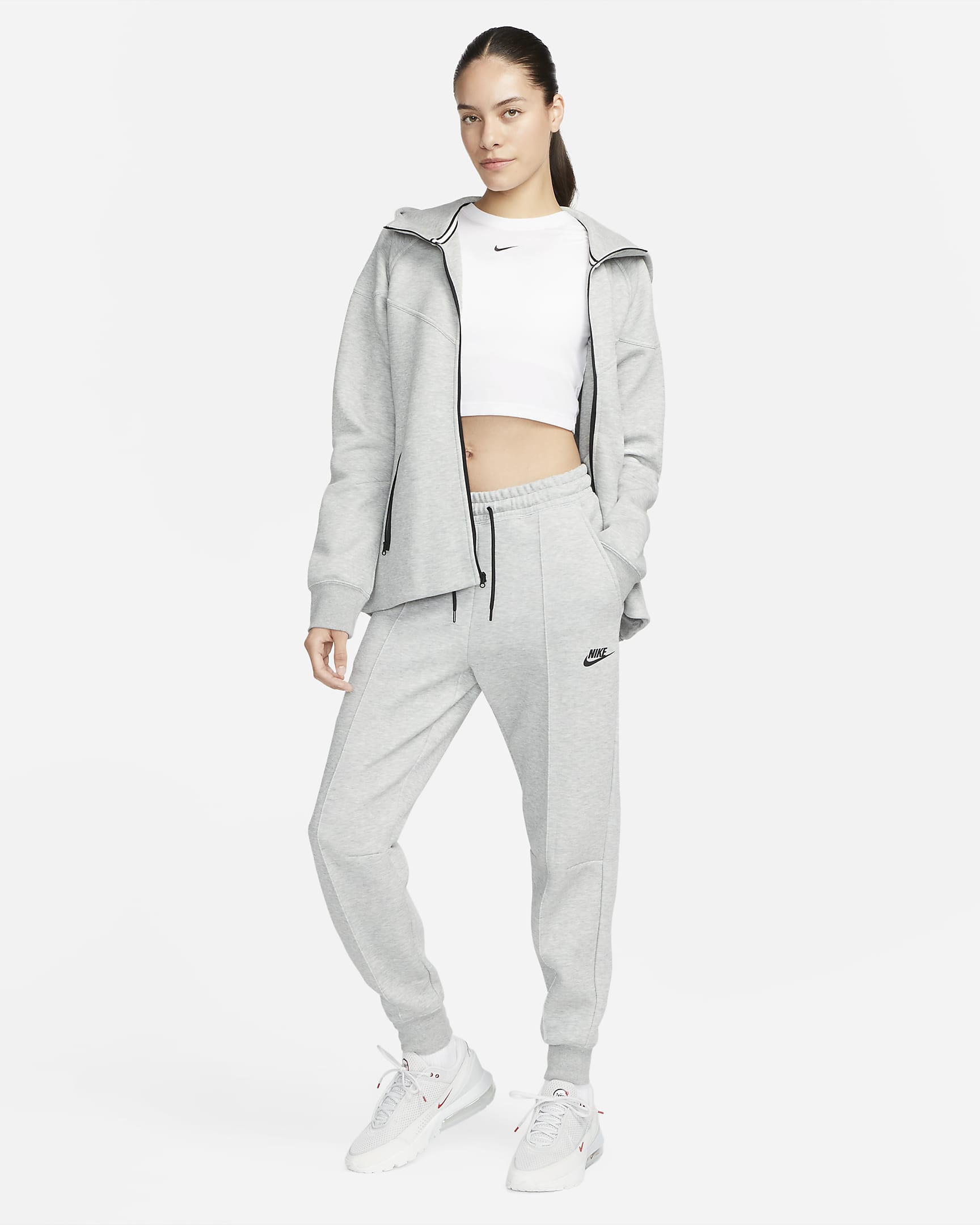 Дамски Панталон NIKE W NSW TCH FLC MR JGGR - Ballistic-sport