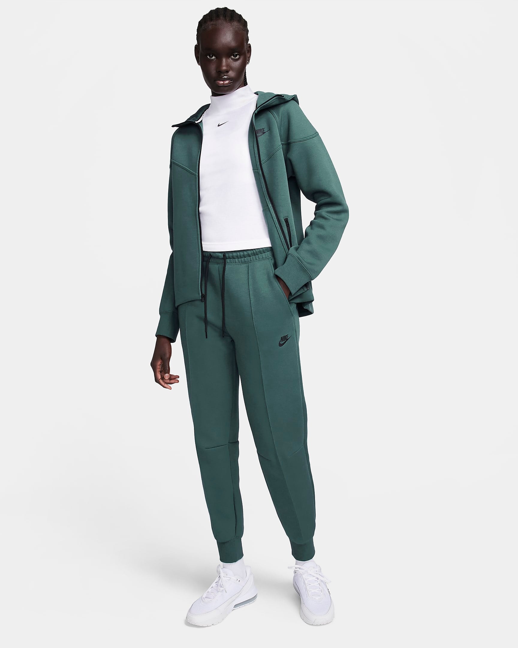 Дамски Панталон NIKE W NSW TCH FLC MR JGGR - Ballistic-sport