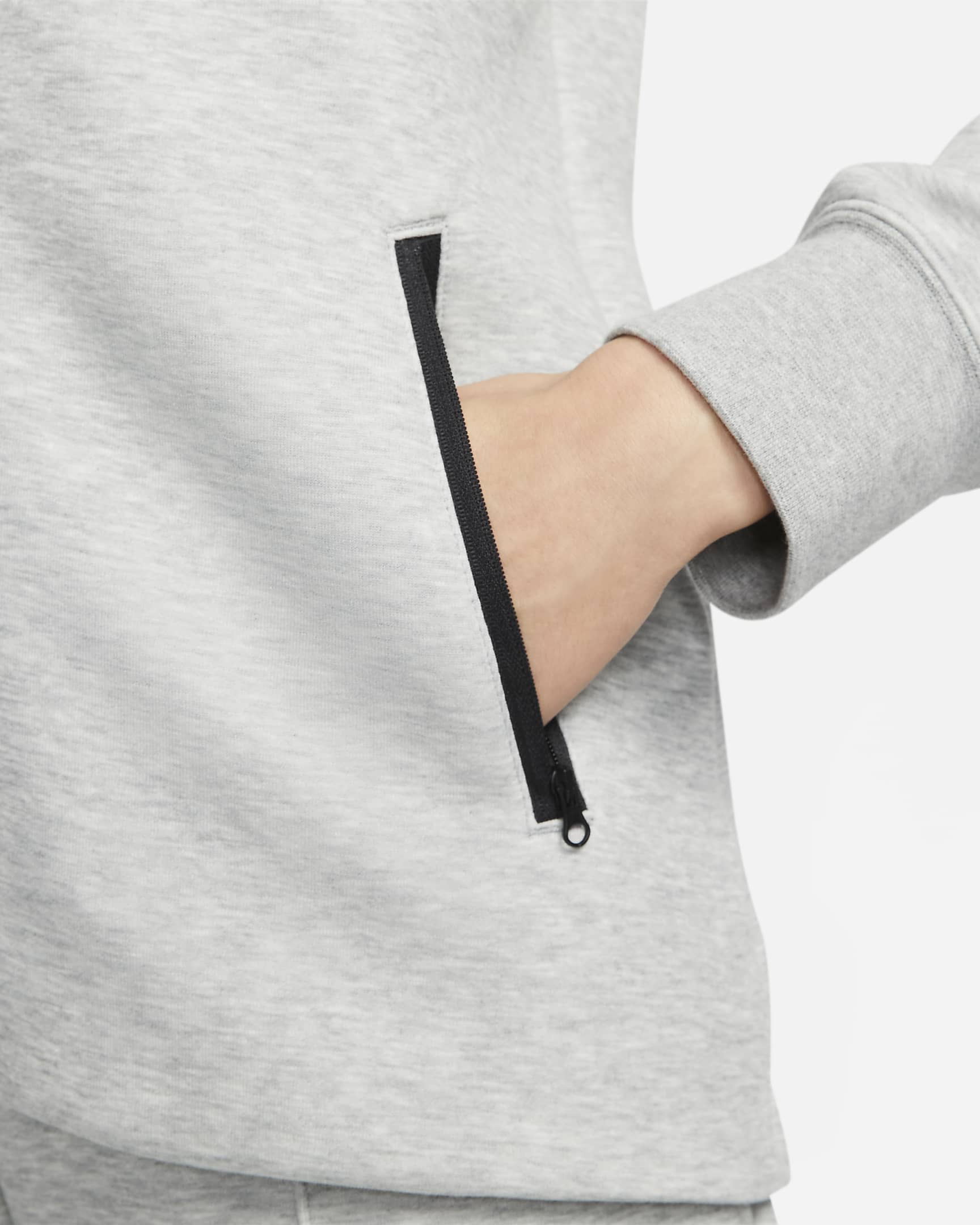 Image of Дамски Суитшърт NIKE W NSW TCH FLC WR FZ HDY - Ballistic-sport