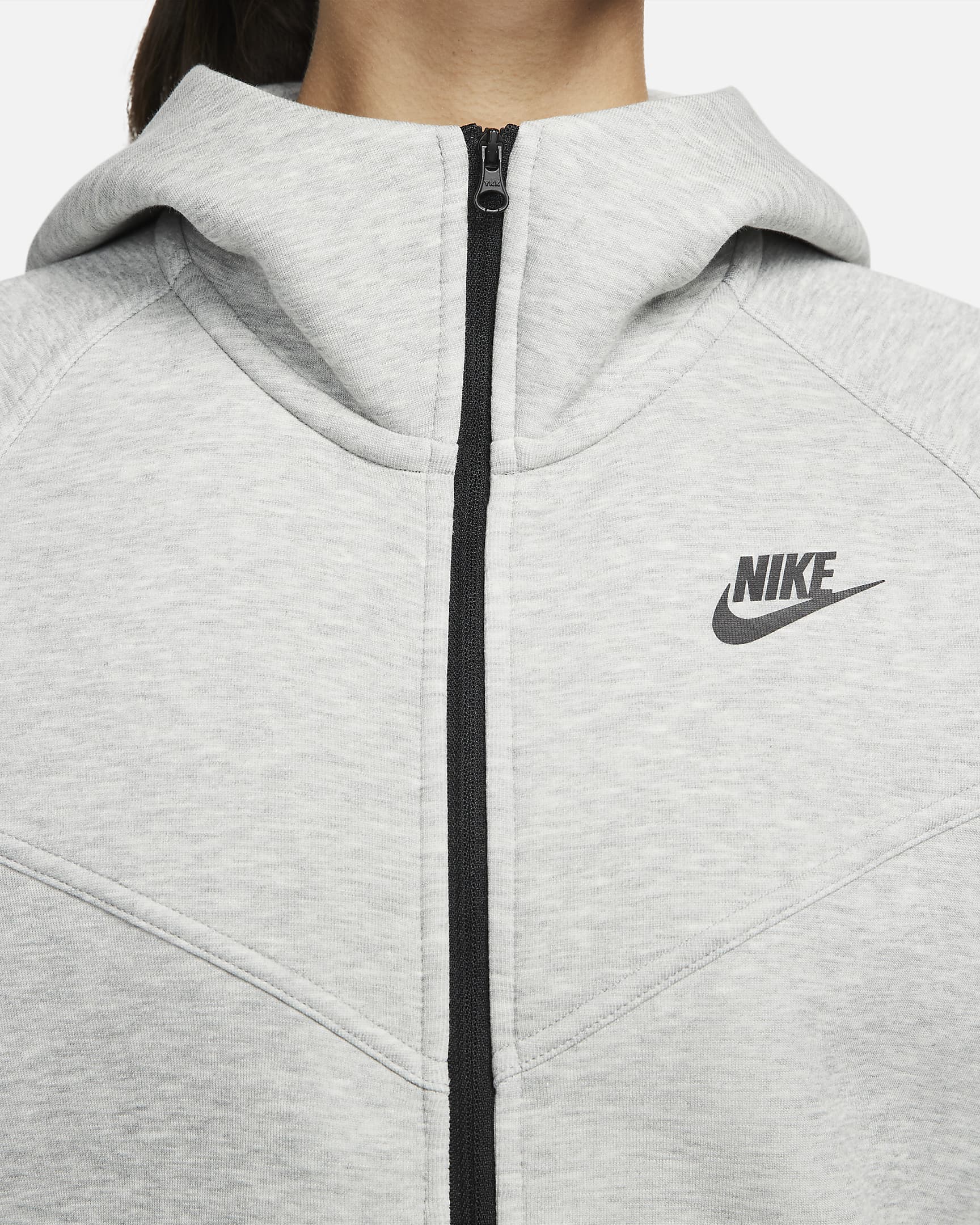 Image of Дамски Суитшърт NIKE W NSW TCH FLC WR FZ HDY - Ballistic-sport