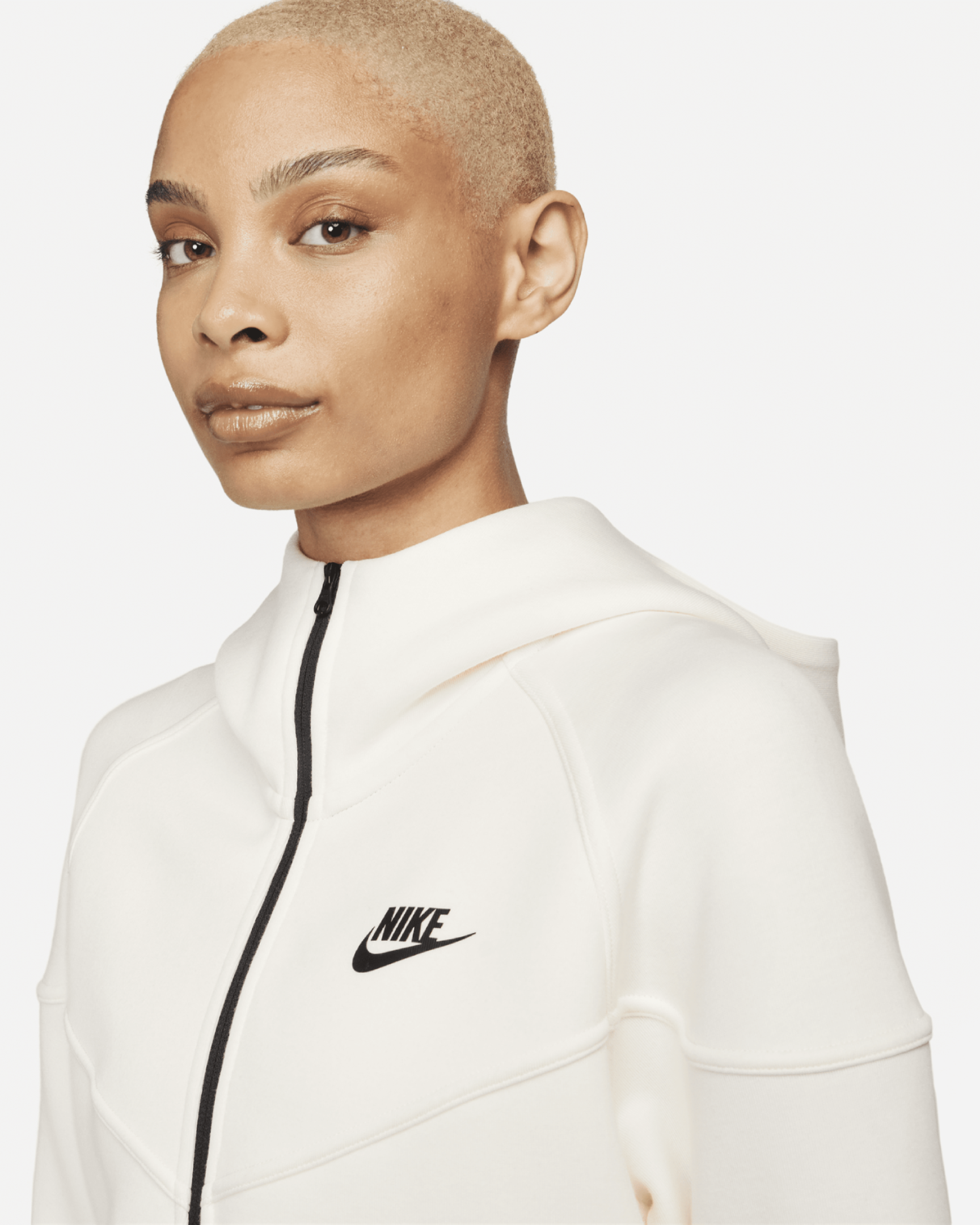 Image of Дамски Суитшърт NIKE W NSW TCH FLC WR FZ HDY - Ballistic-sport