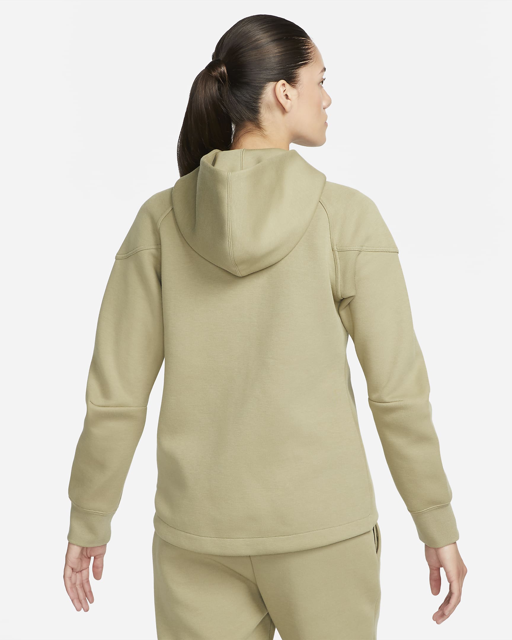 Дамски Суитшърт NIKE W NSW TCH FLC WR FZ HDY - Ballistic-sport