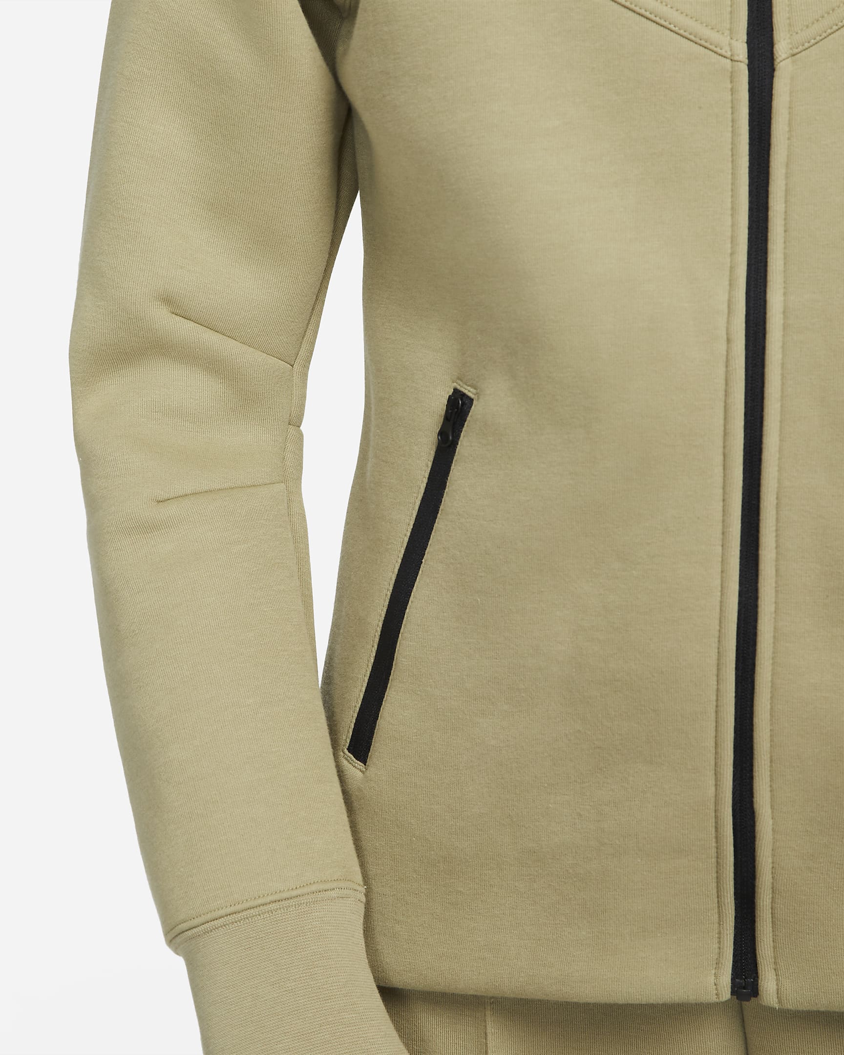 Image of Дамски Суитшърт NIKE W NSW TCH FLC WR FZ HDY - Ballistic-sport