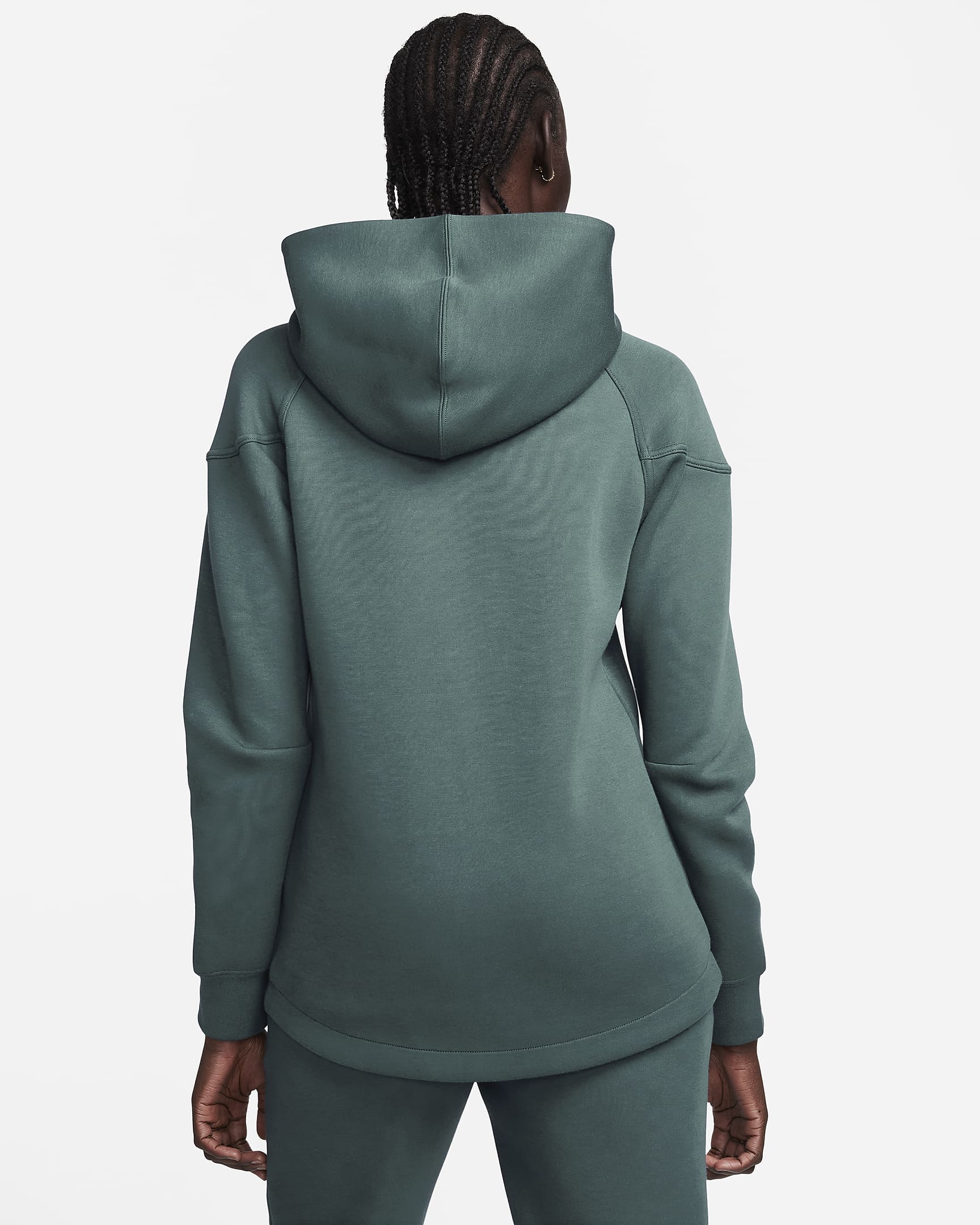 Image of Дамски Суитшърт NIKE W NSW TCH FLC WR FZ HDY - Ballistic-sport