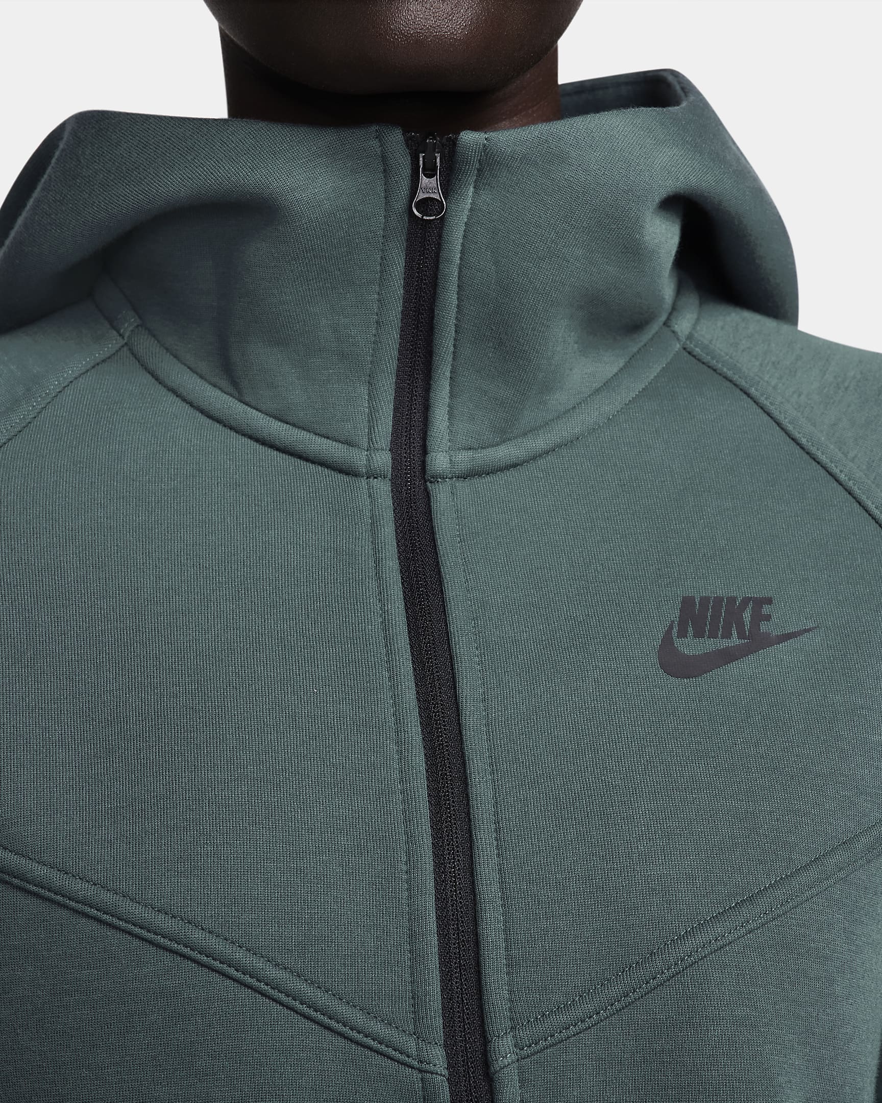 Image of Дамски Суитшърт NIKE W NSW TCH FLC WR FZ HDY - Ballistic-sport