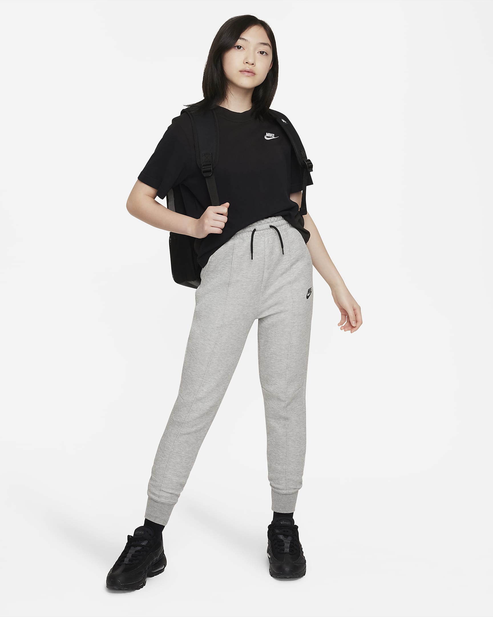 Image of Юношески Панталон NIKE G NSW TCH FLC JGGR - Ballistic-sport