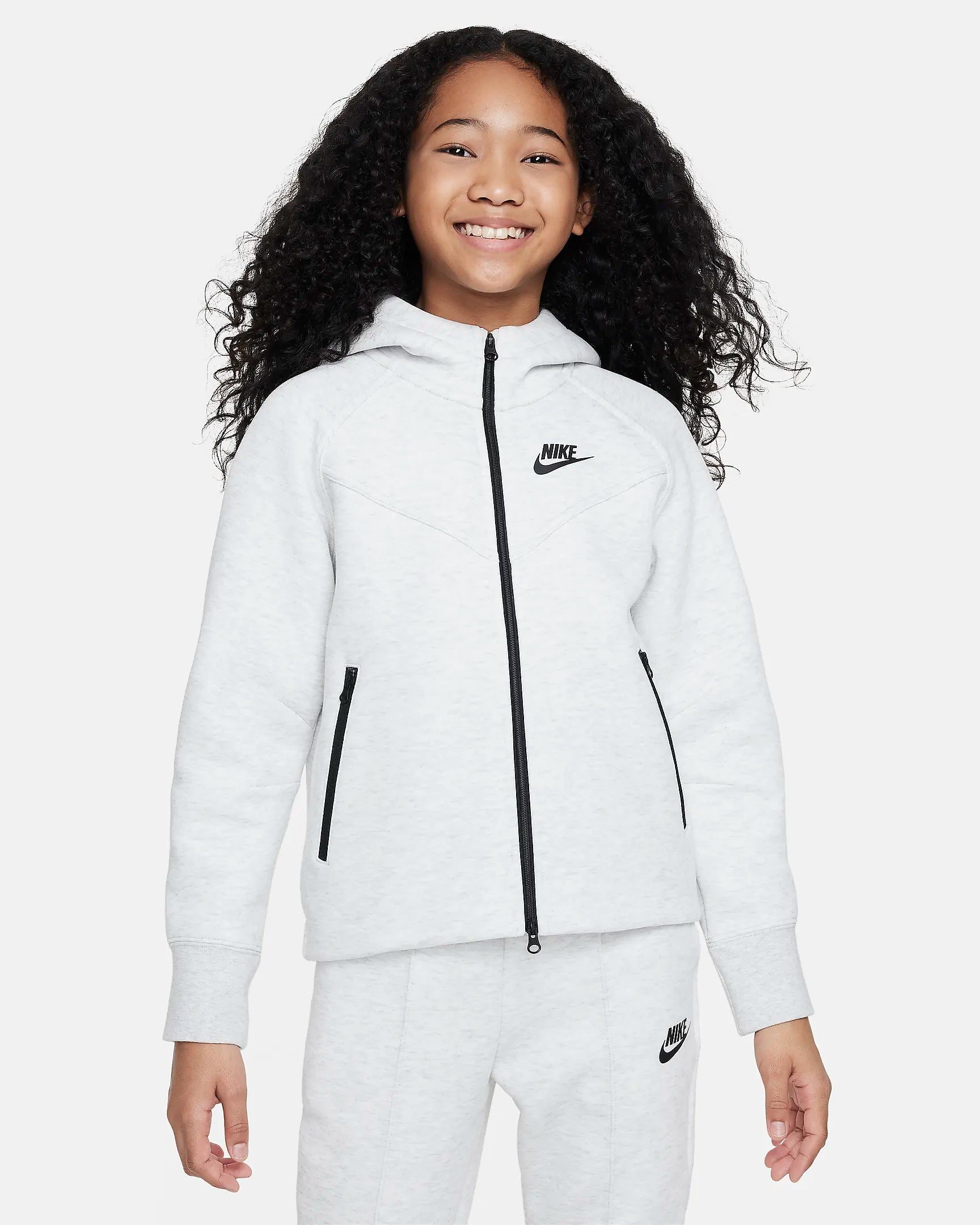 Юношески Суитшърт NIKE G NSW TCH FLC HD FZ LS - Ballistic-sport
