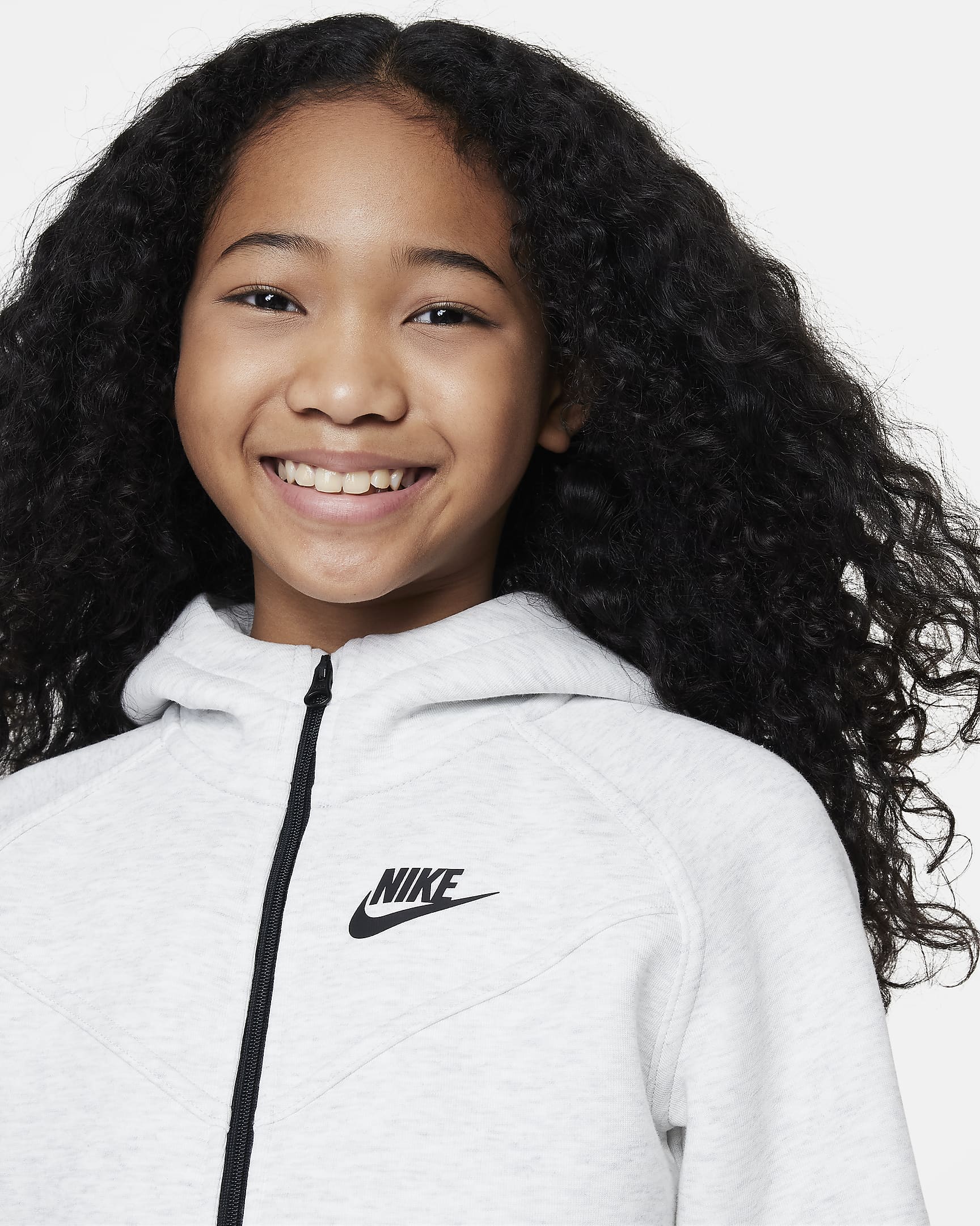 Юношески Суитшърт NIKE G NSW TCH FLC HD FZ LS - Ballistic-sport