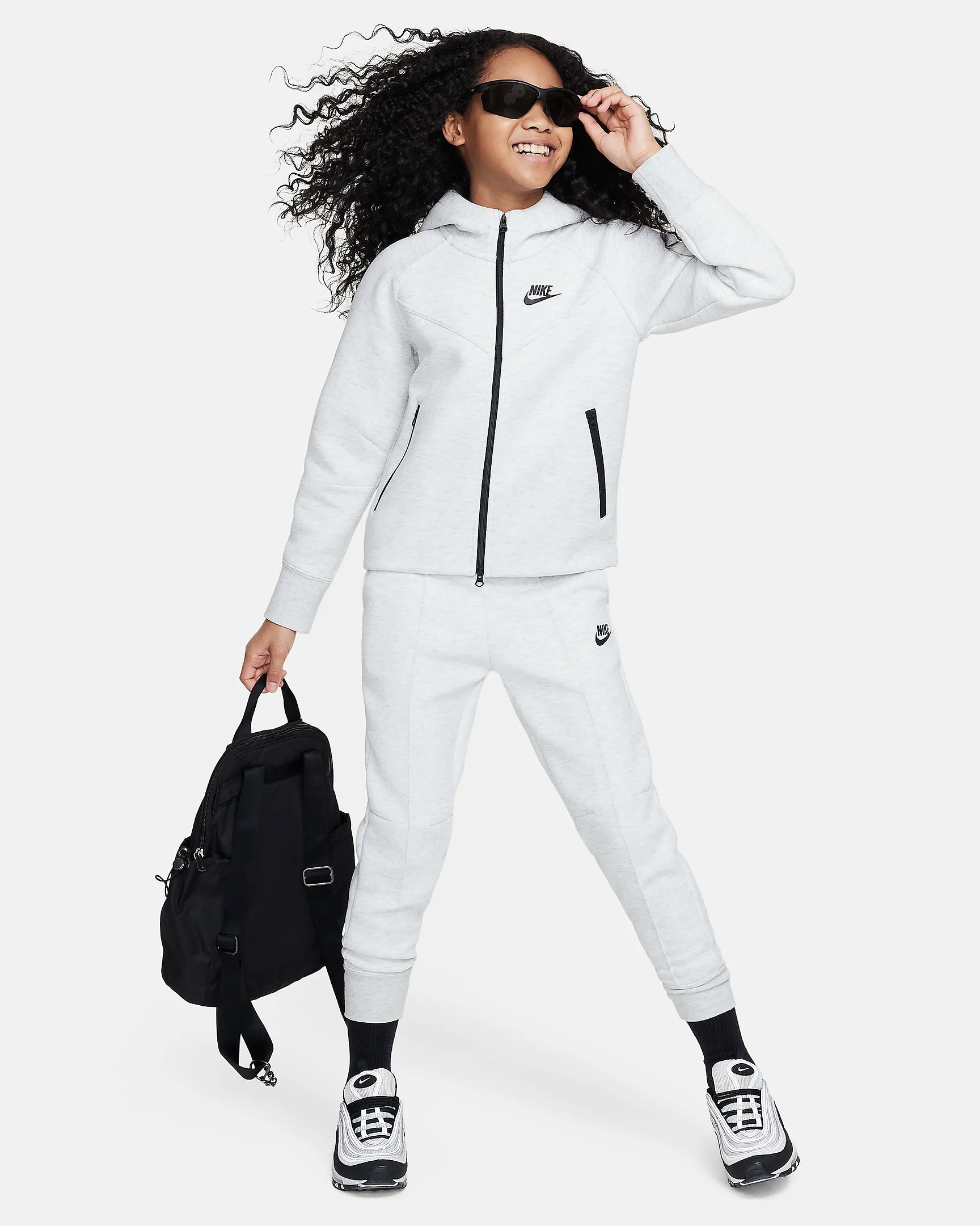 Юношески Суитшърт NIKE G NSW TCH FLC HD FZ LS - Ballistic-sport