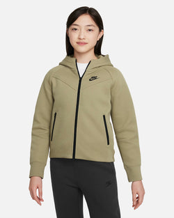 Image of Юношески Суитшърт NIKE G NSW TCH FLC HD FZ LS - Ballistic-sport