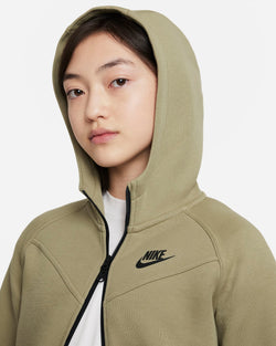 Image of Юношески Суитшърт NIKE G NSW TCH FLC HD FZ LS - Ballistic-sport