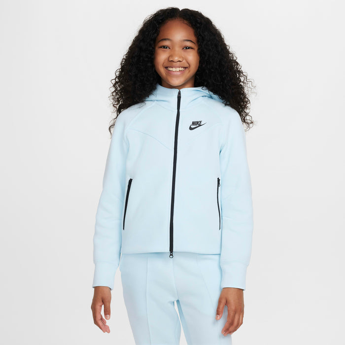 Youth Sweatshirt NIKE G NSW TCH FLC HD FZ LS