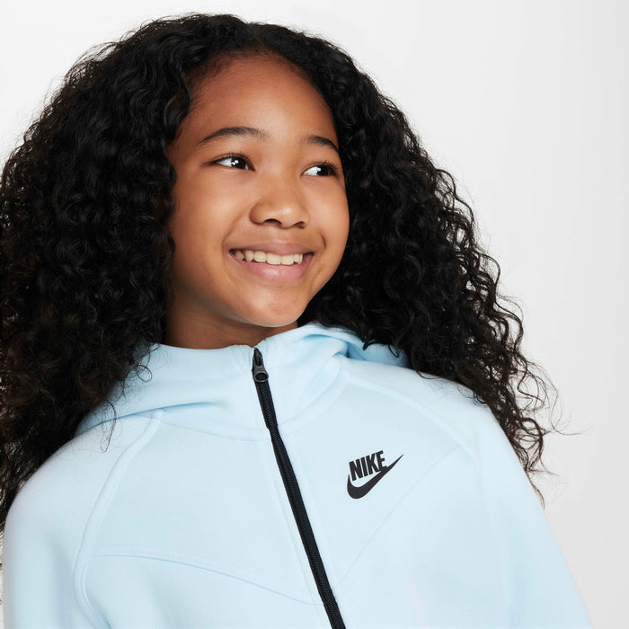 Image of Юношески Суитшърт NIKE G NSW TCH FLC HD FZ LS