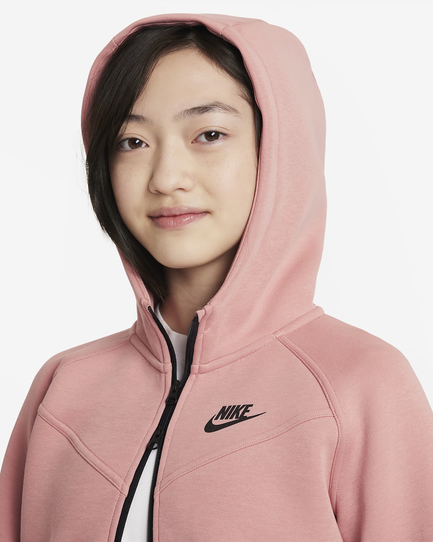 Юношески Суитшърт NIKE G NSW TCH FLC HD FZ LS - Ballistic-sport