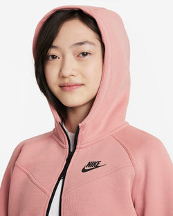 Image of Юношески Суитшърт NIKE G NSW TCH FLC HD FZ LS - Ballistic-sport