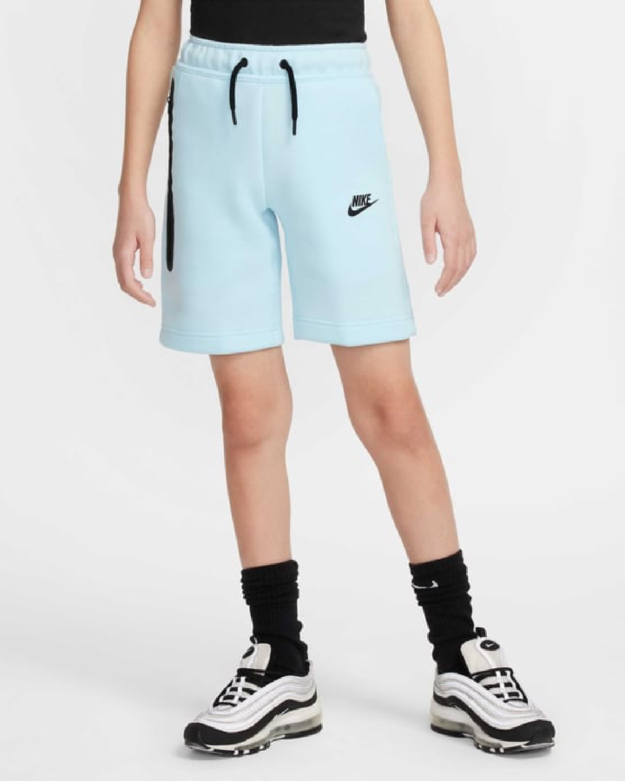 Image of Детски Къс панталон NIKE B NSW TECH FLC SHORT