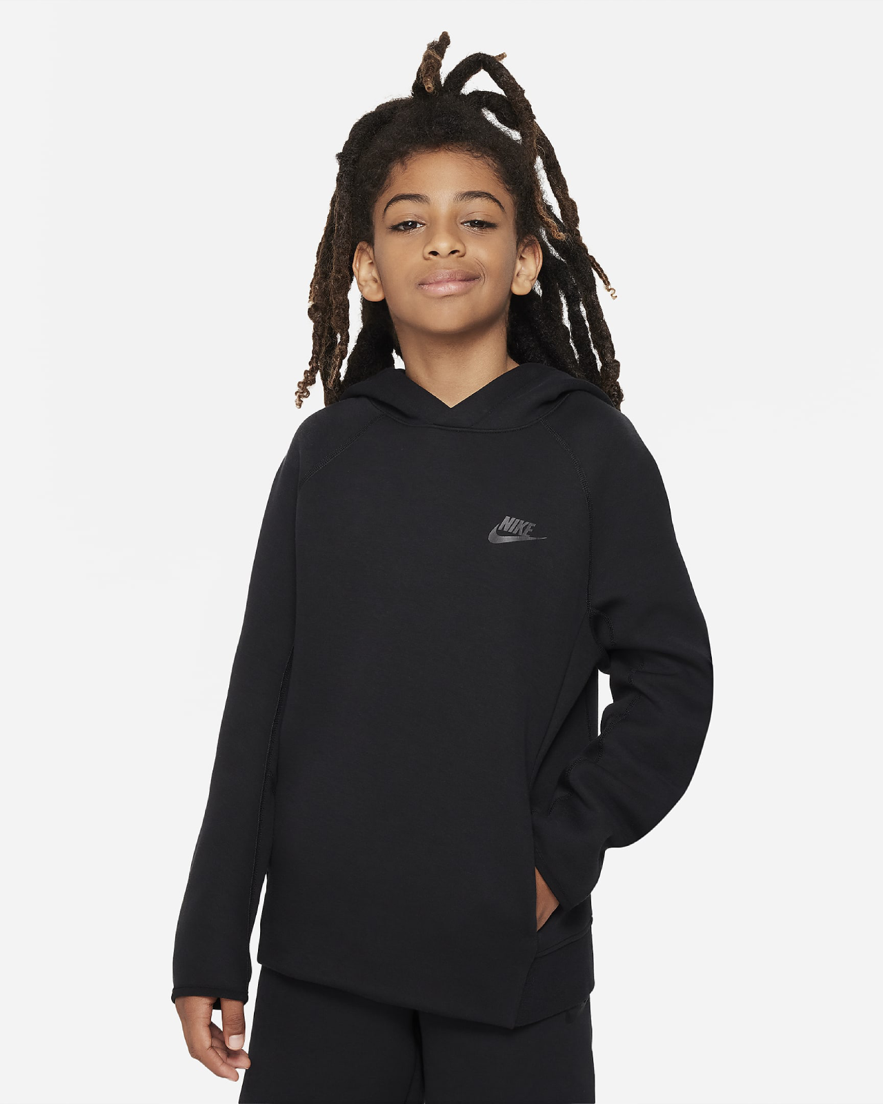 Детски Суитшърт NIKE B NSW TECH FLC PO HOODIE