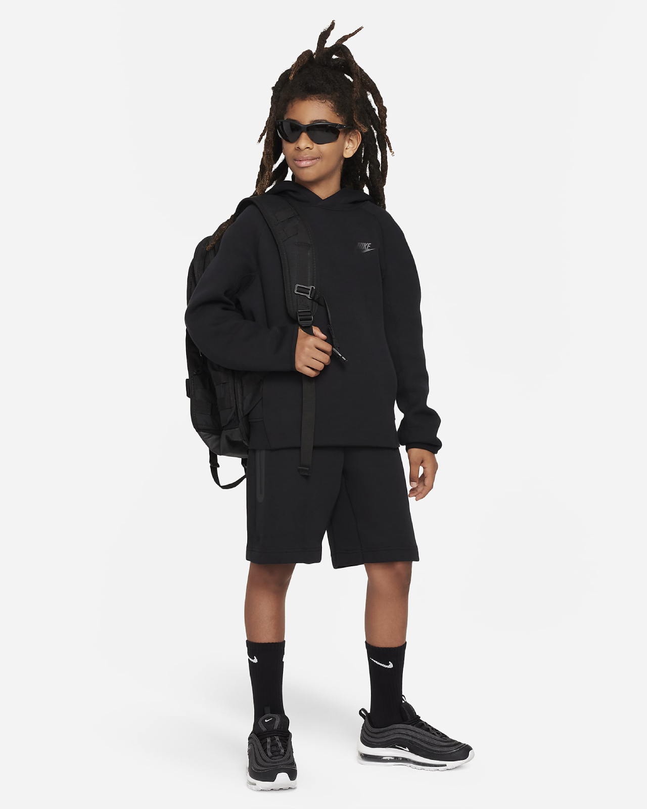 Детски Суитшърт NIKE B NSW TECH FLC PO HOODIE