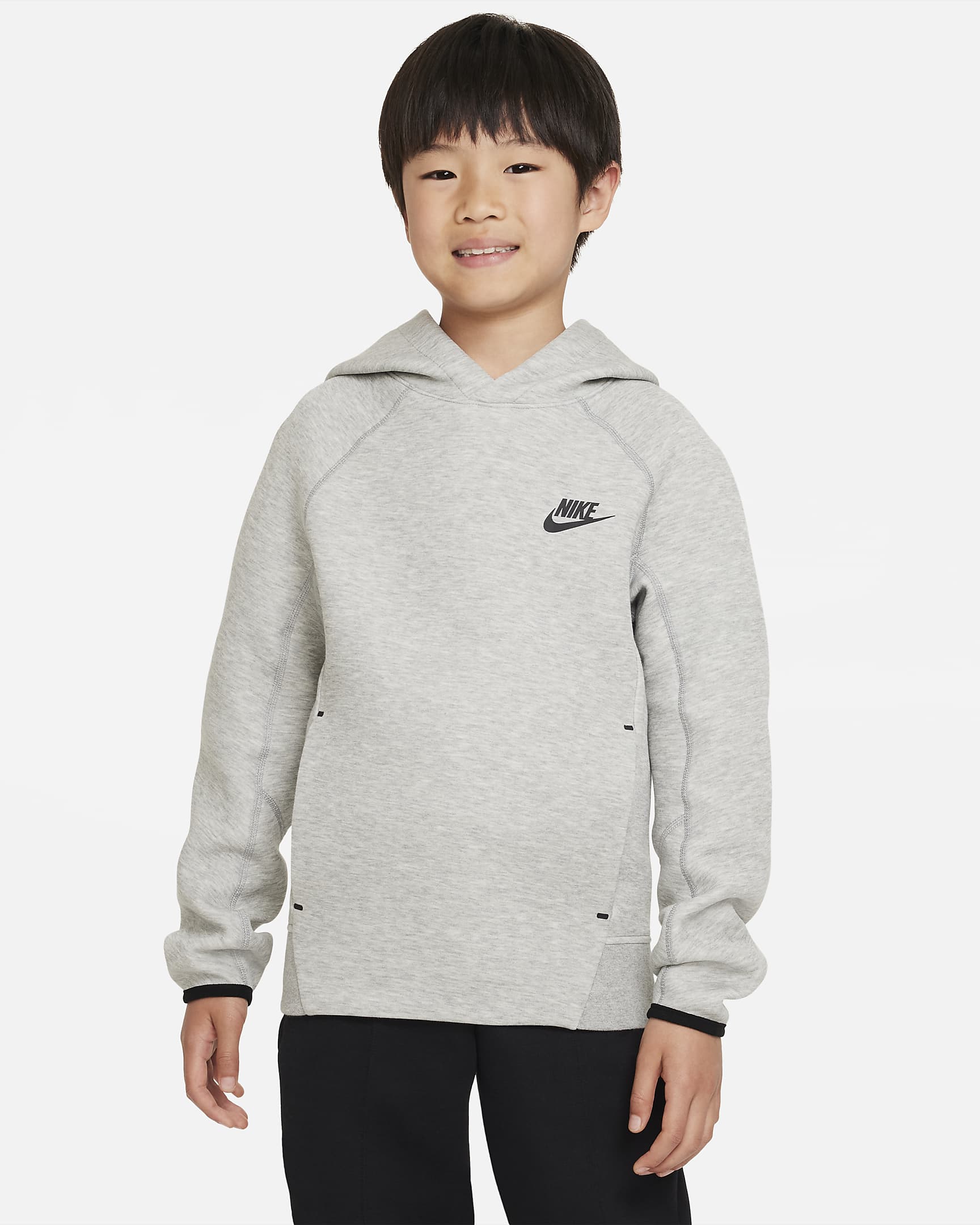 Image of Юношески Суитшърт NIKE B NSW TCH FLC PO HOODIE - Ballistic-sport