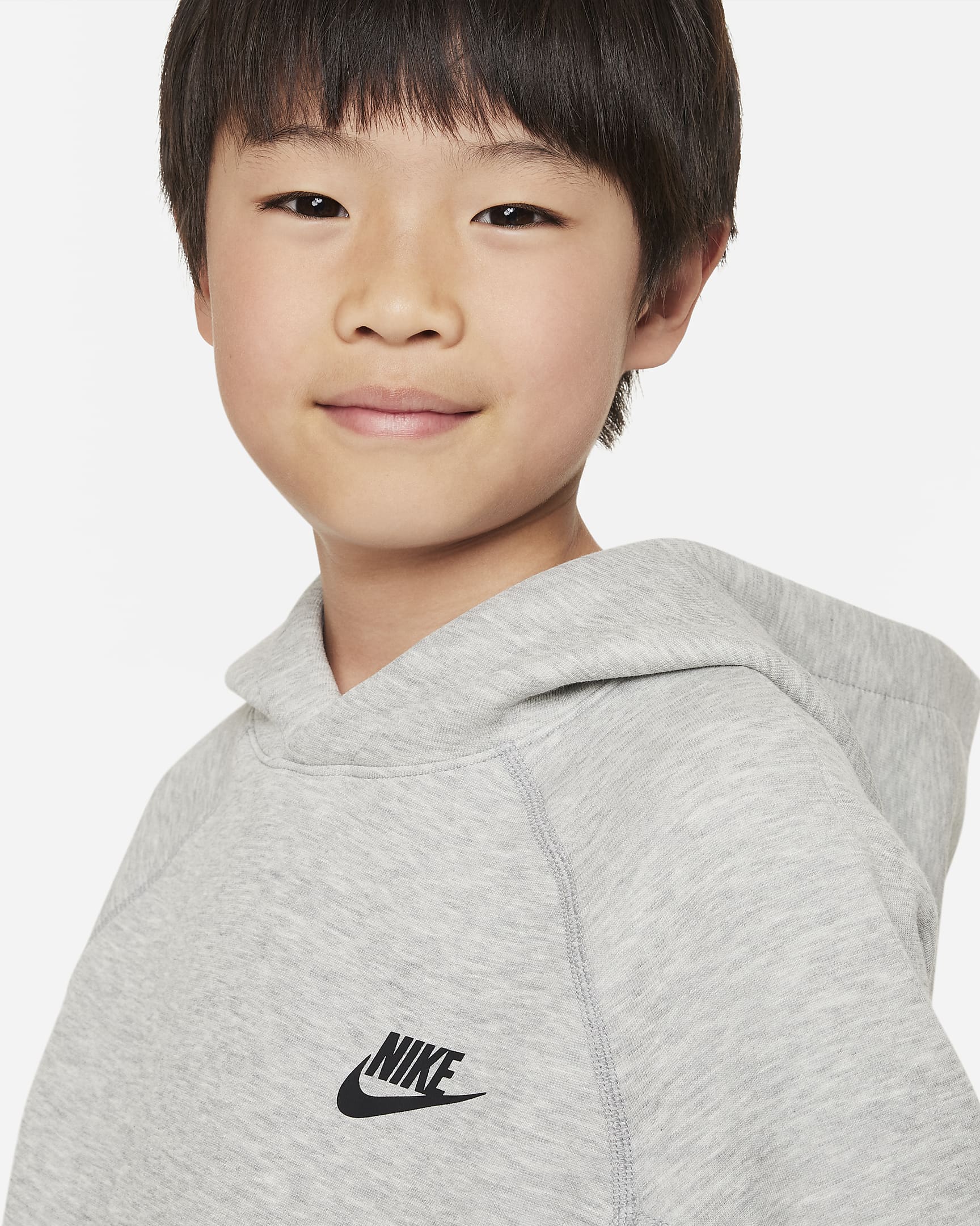 Image of Юношески Суитшърт NIKE B NSW TCH FLC PO HOODIE - Ballistic-sport